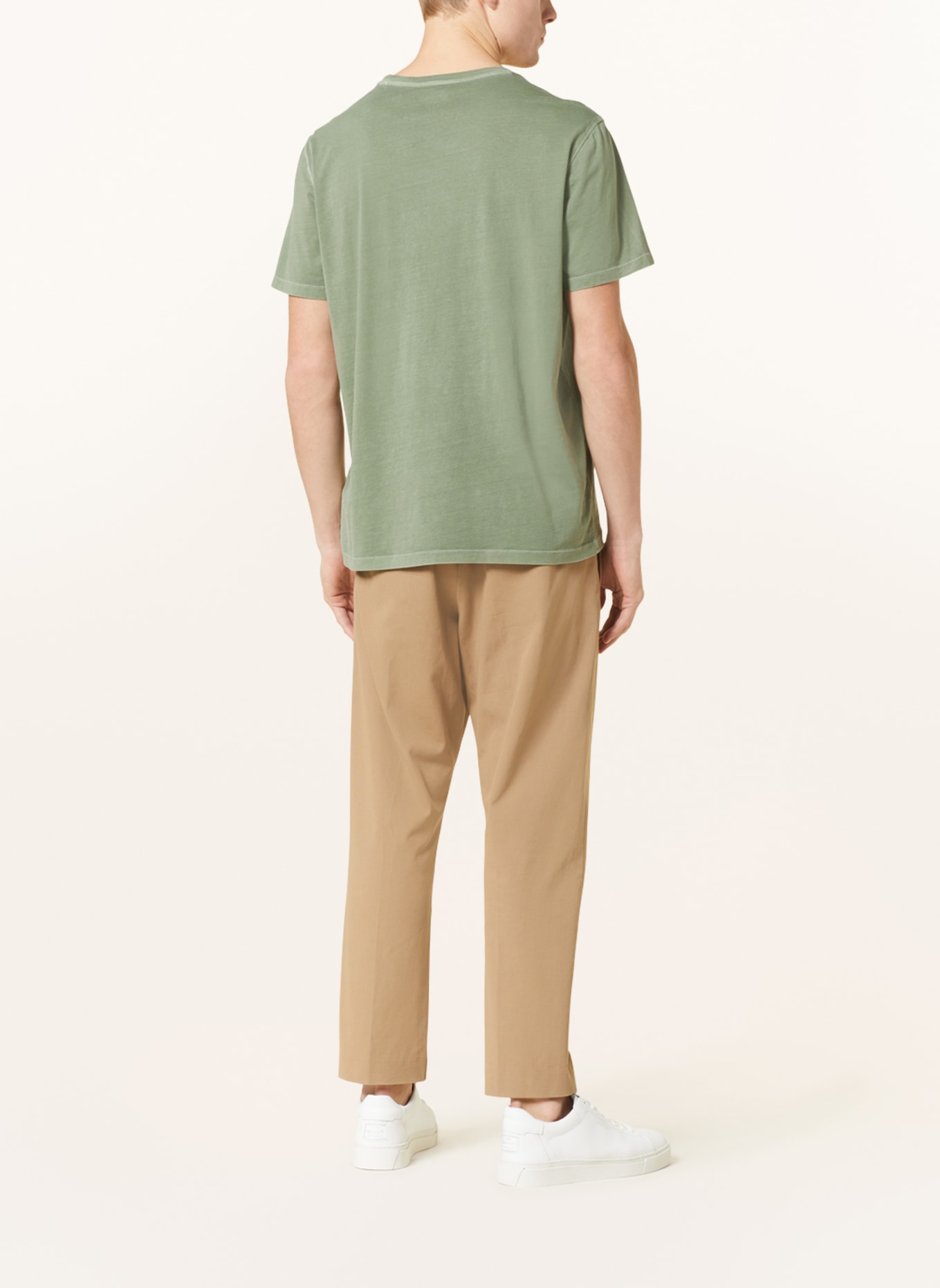 GANT T-shirt, Color: DARK GREEN (Image 3)