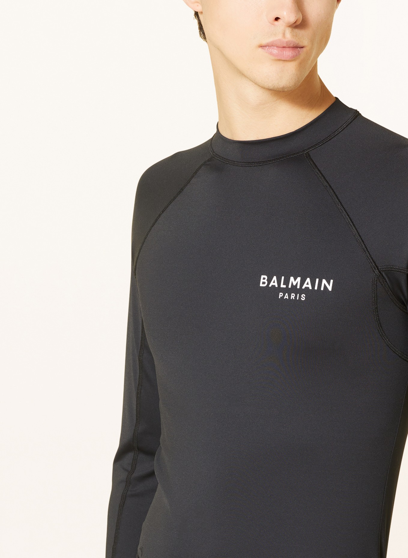 BALMAIN Long sleeve shirt, Color: BLACK (Image 4)