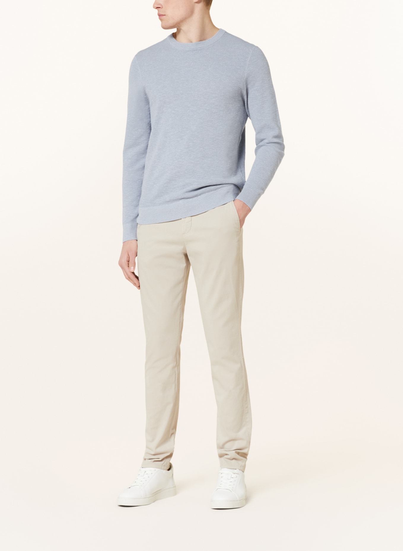 PROFUOMO Pullover, Farbe: HELLBLAU (Bild 2)