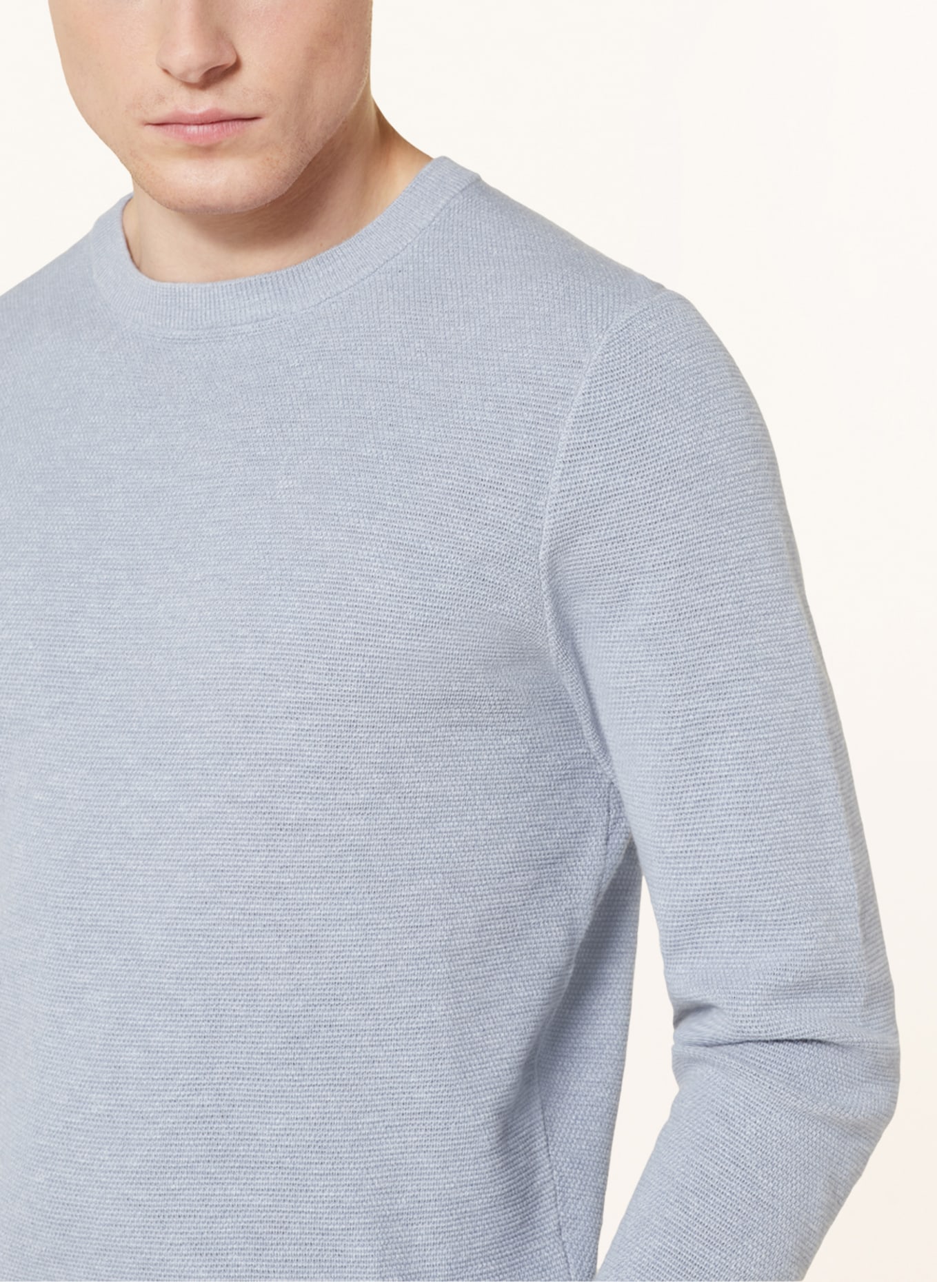 PROFUOMO Sweater, Color: LIGHT BLUE (Image 4)