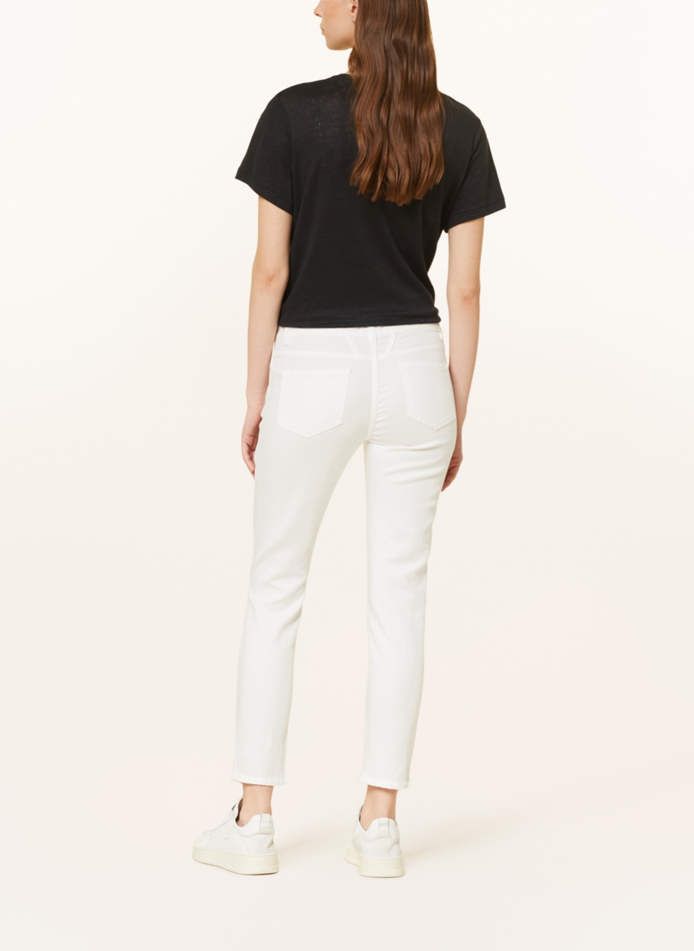 CLOSED 7/8-Jeans BAKER mit Leinen, Farbe: 200 WHITE (Bild 4)