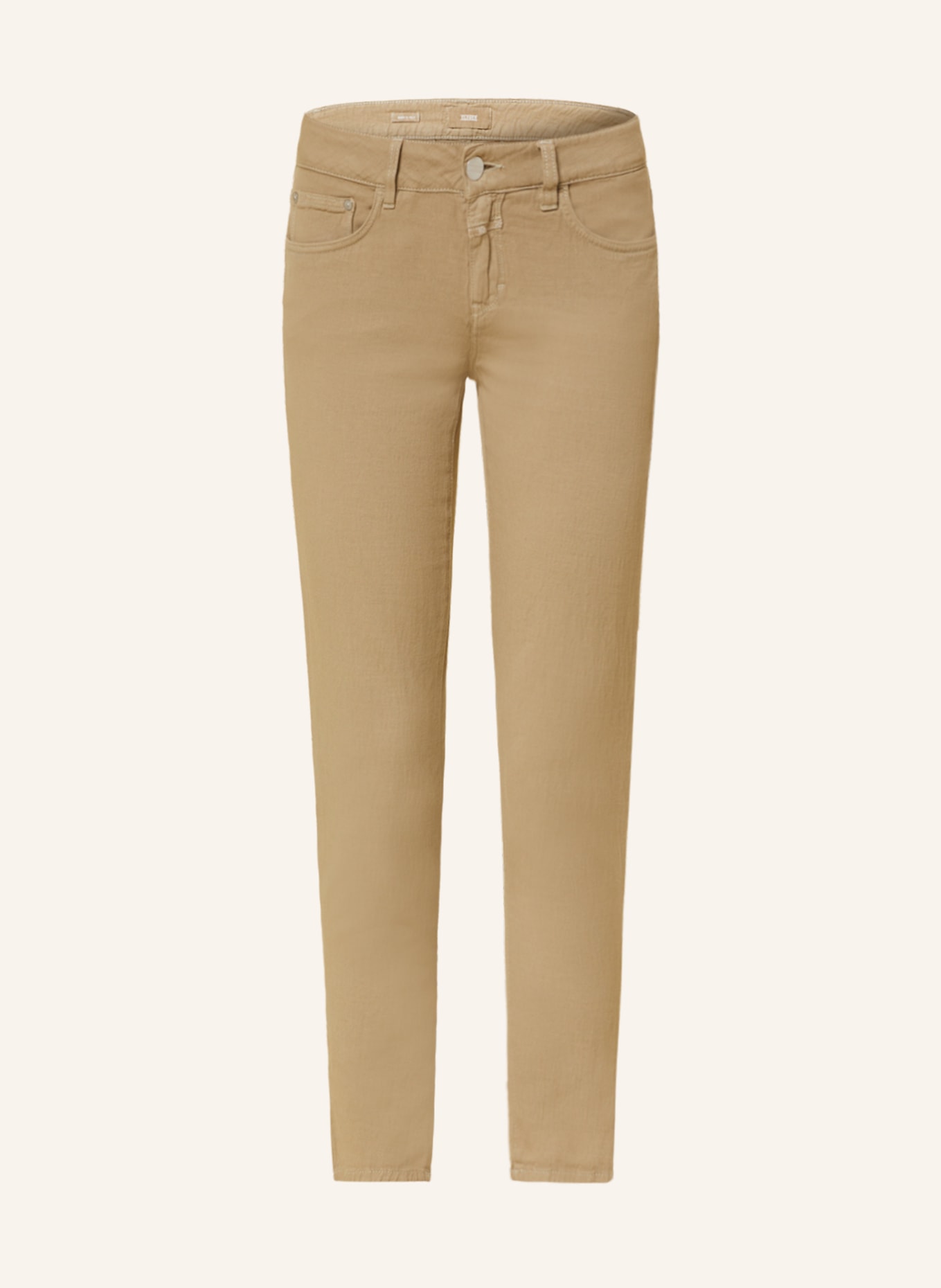 CLOSED 7/8-Jeans BAKER mit Leinen, Farbe: 197 GREY VENEER (Bild 1)