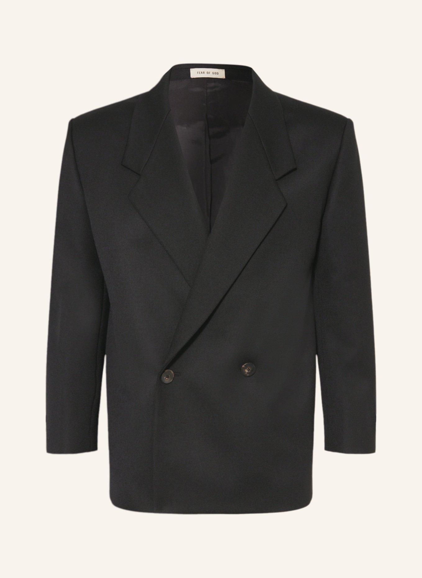 FEAR OF GOD Suit jacket regular fit, Color: BLACK (Image 1)