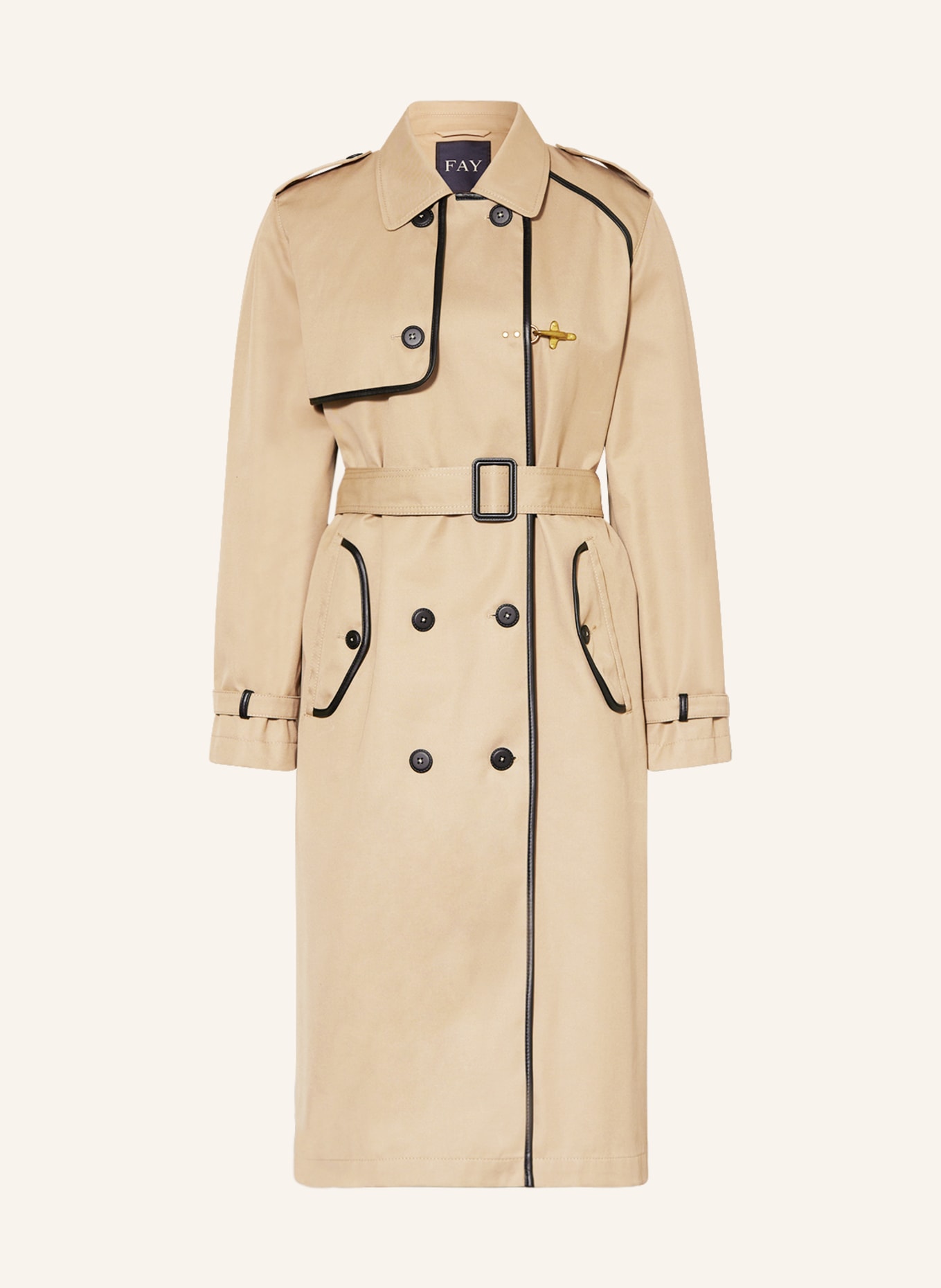 Fay Trench coat, Color: BEIGE (Image 1)