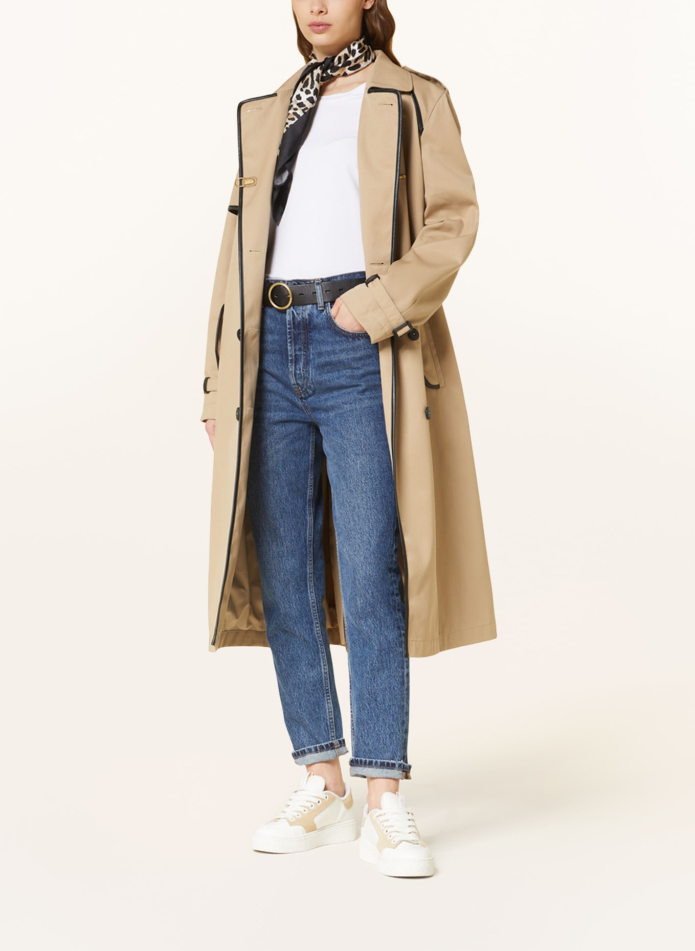 Fay Trench coat, Color: BEIGE (Image 2)
