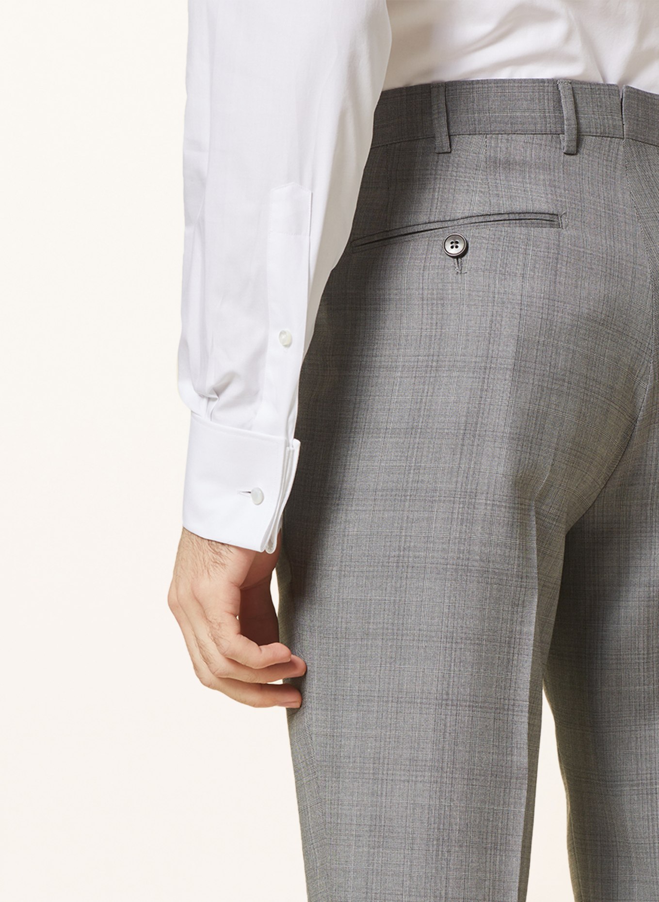 ZEGNA Anzug MILANO Extra Slim Fit, Farbe: GRAU (Bild 7)