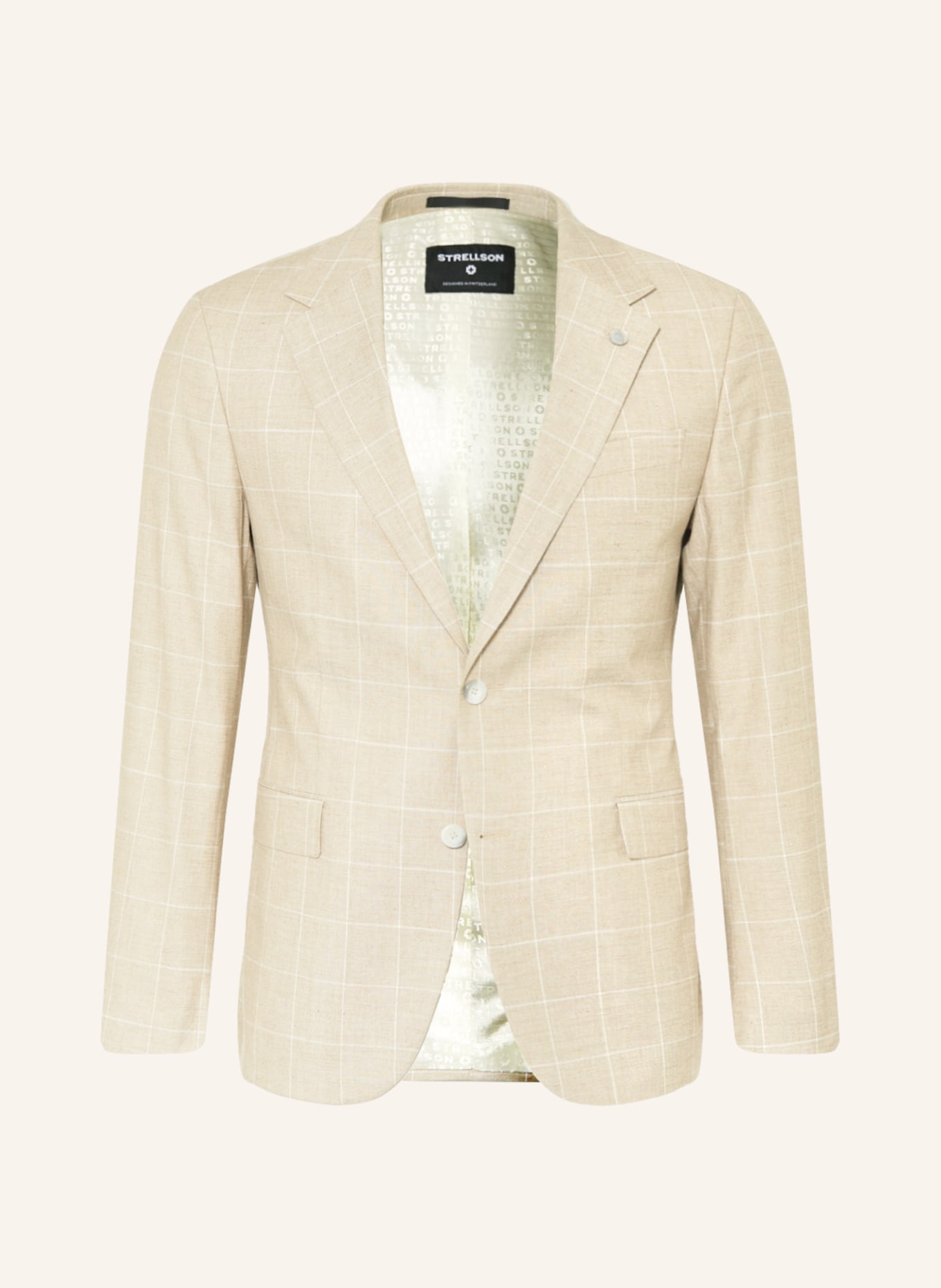 STRELLSON Suit jacket ALZER2 slim fit, Color: BEIGE (Image 1)