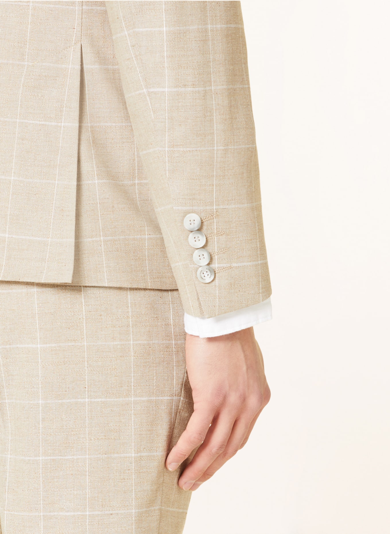 STRELLSON Suit jacket ALZER2 slim fit, Color: BEIGE (Image 6)