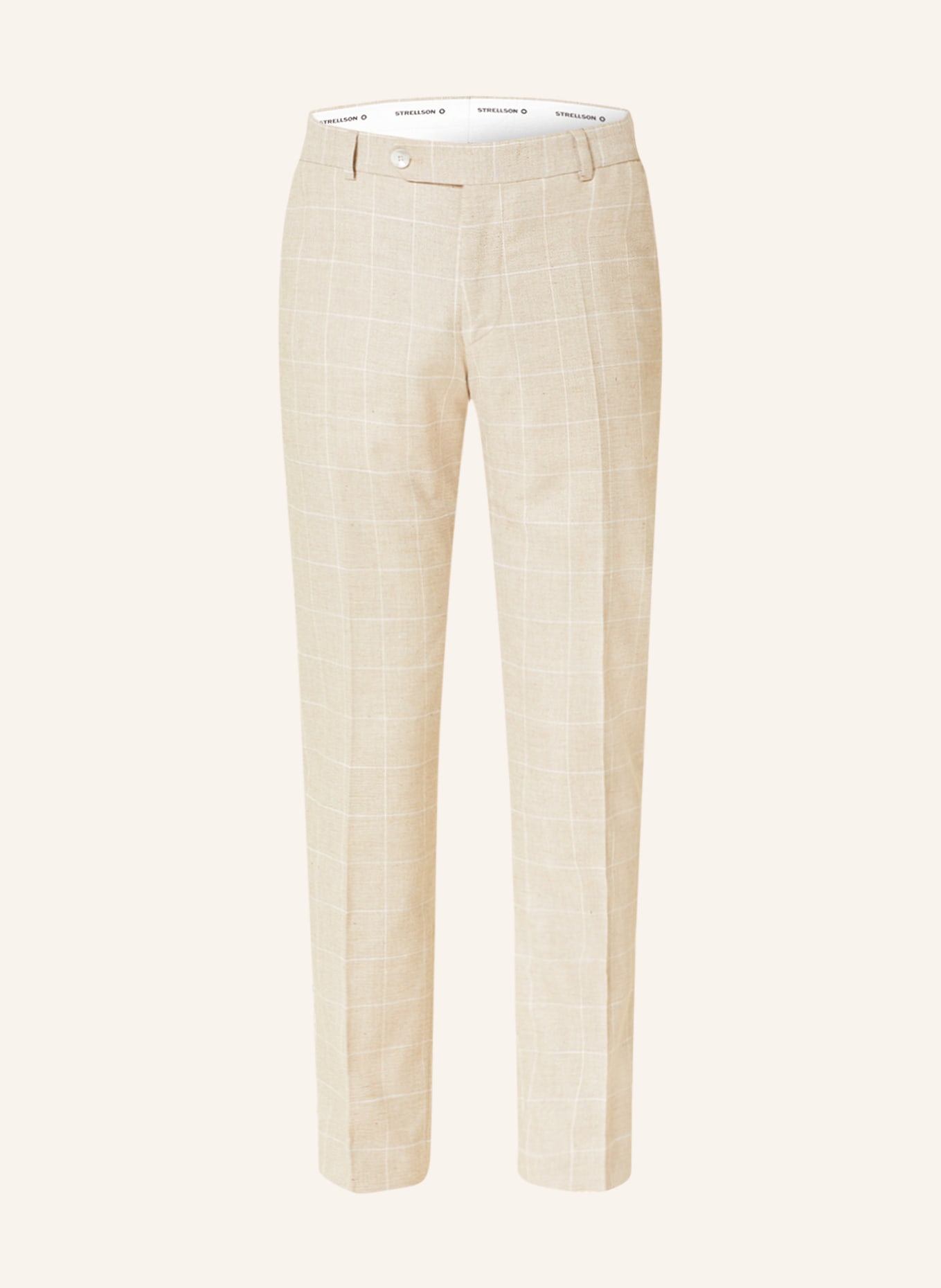 STRELLSON Oblekové kalhoty MACE Slim Fit, Barva: BÉŽOVÁ (Obrázek 1)
