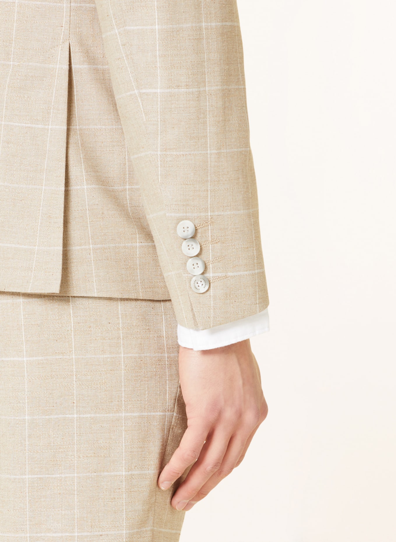 STRELLSON Suit trousers MACE slim fit, Color: BEIGE (Image 7)
