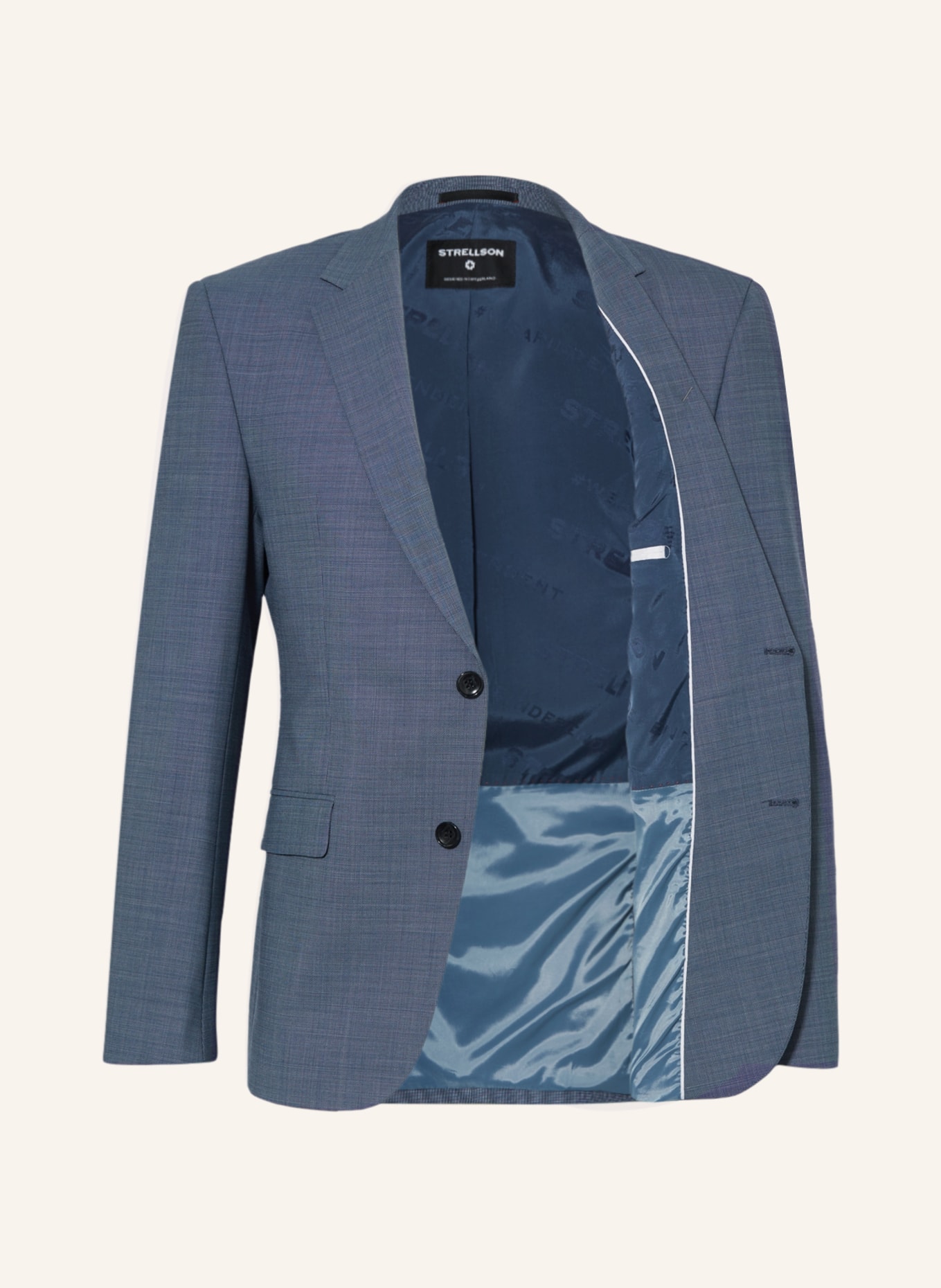 STRELLSON Oblekové sako AIDAN Slim Fit, Barva: 420 Medium Blue                420 (Obrázek 4)