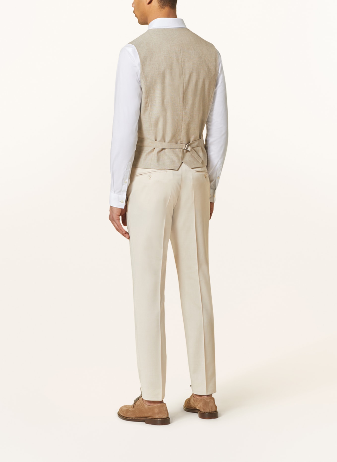 STRELLSON Suit vest GYL extra slim fit, Color: BEIGE (Image 3)