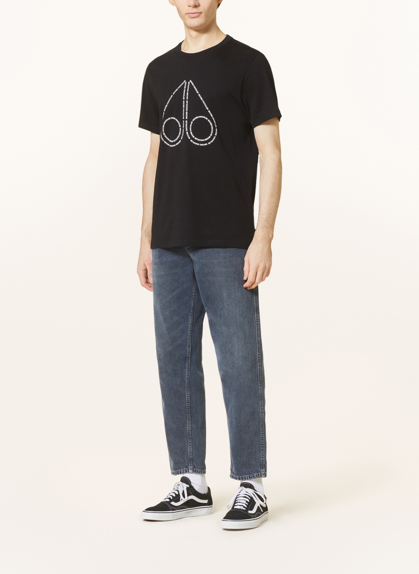 Moose Knuckles logo-print T-Shirt - Grey