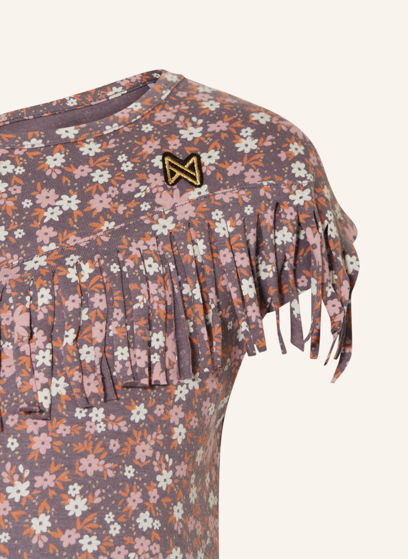 Koko Noko T-Shirt, Farbe: GRAU/ ROSÉ/ ORANGE (Bild 3)