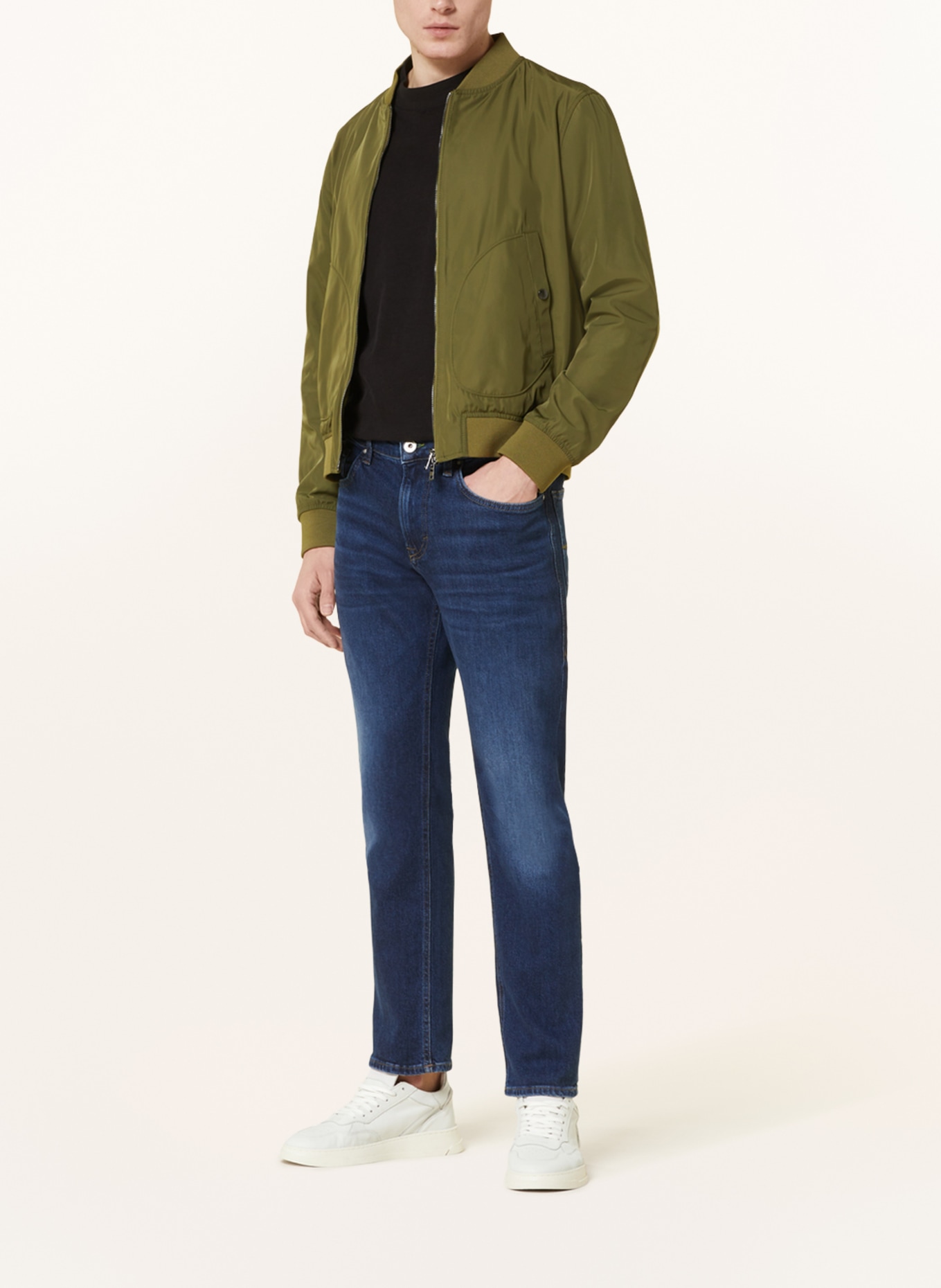 PAUL Bomber jacket, Color: OLIVE (Image 2)