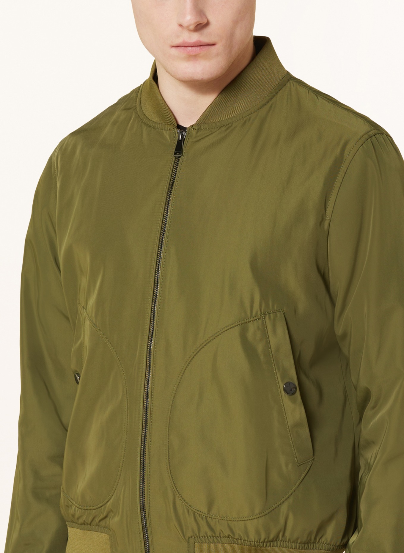 PAUL Bomber jacket, Color: OLIVE (Image 4)