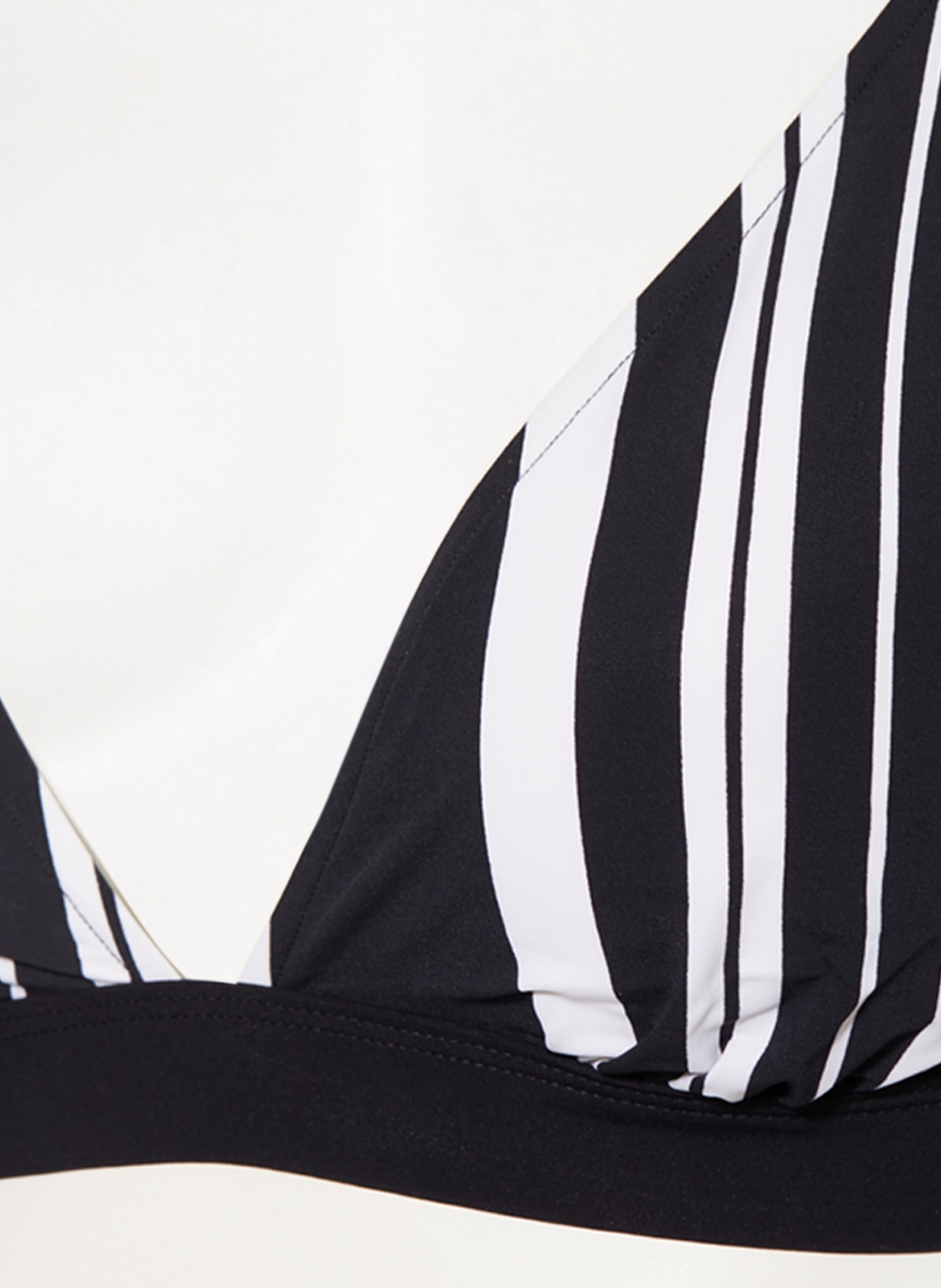 FEMILET Bralette bikini top MAUI, Color: BLACK/ WHITE (Image 4)