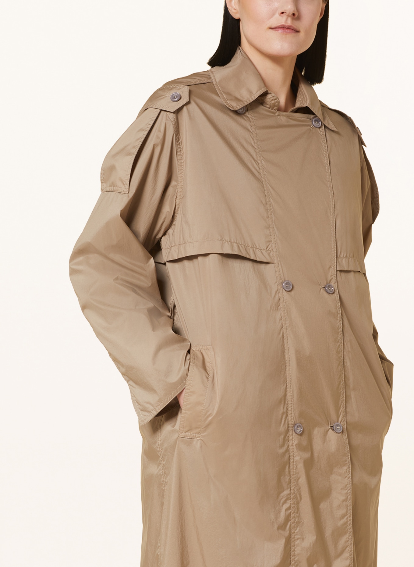 MONCLER Trench coat DEVA, Color: BEIGE (Image 4)