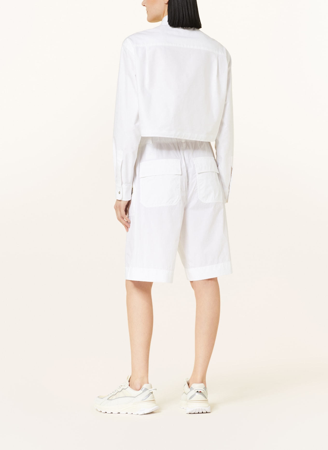 MONCLER Shorts, Color: WHITE (Image 3)