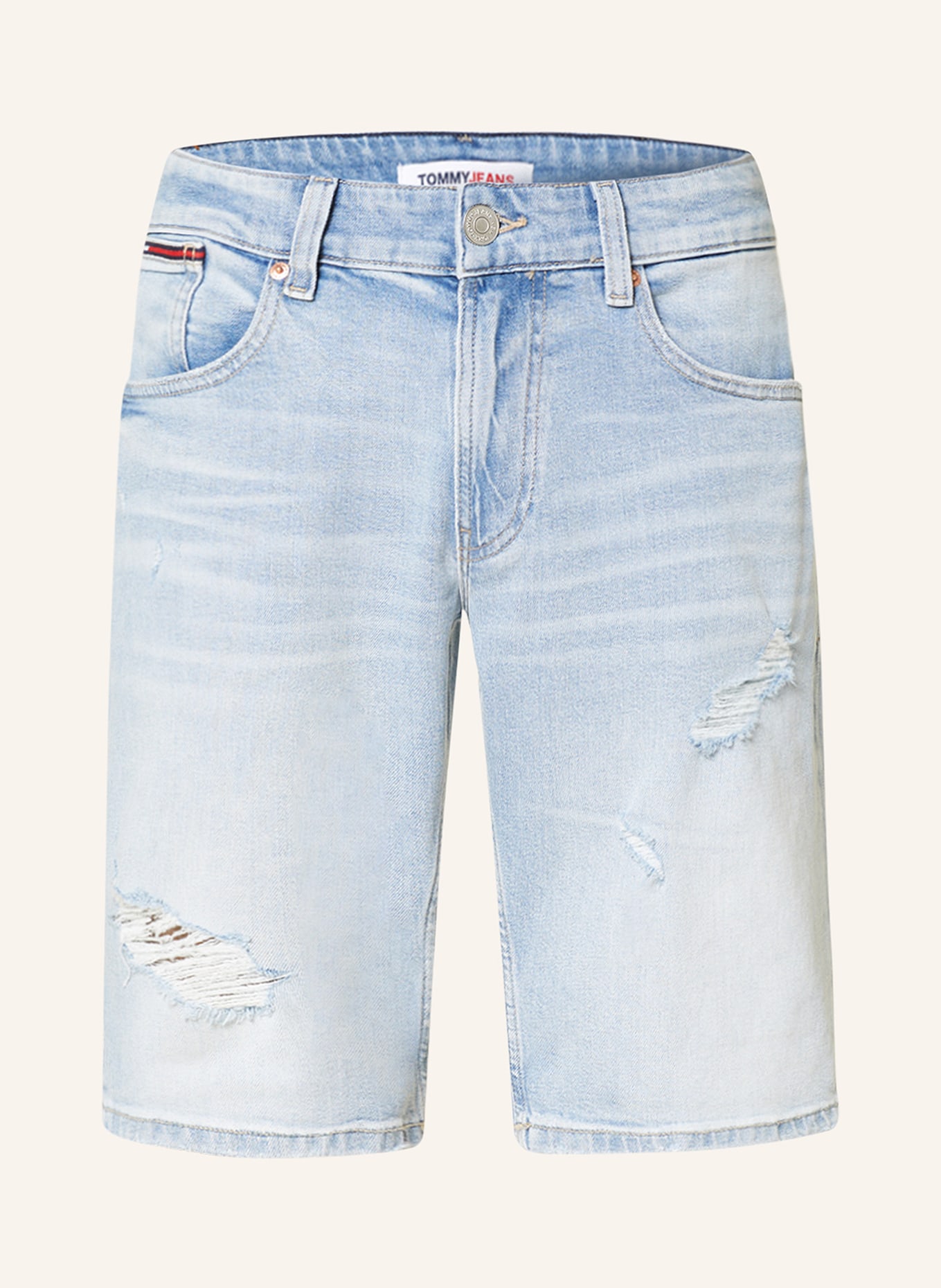 TOMMY JEANS Jeansshorts RONNIE Relaxed Fit, Farbe: 1AB Denim Light (Bild 1)
