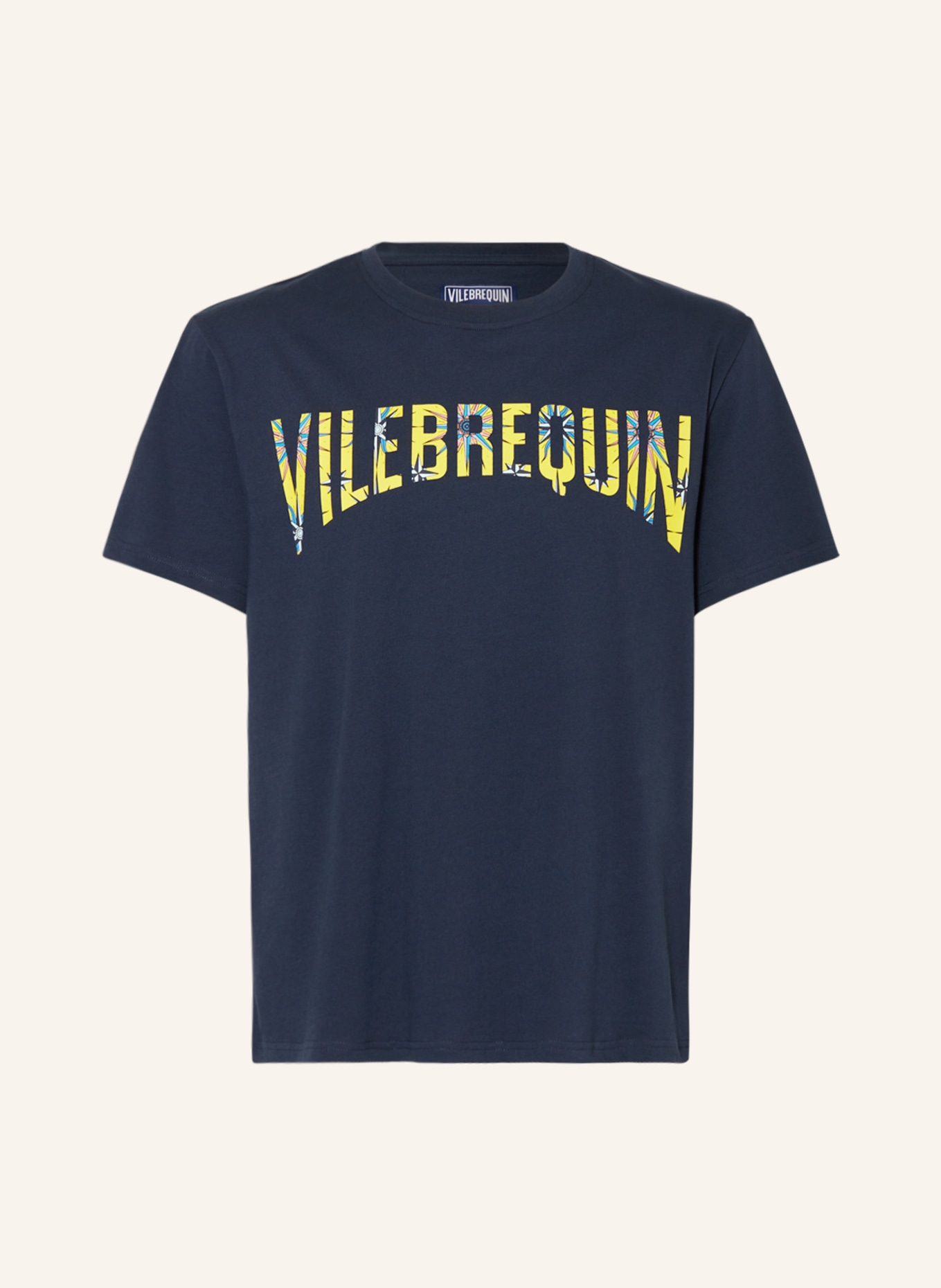VILEBREQUIN T-shirt, Color: DARK BLUE/ YELLOW (Image 1)