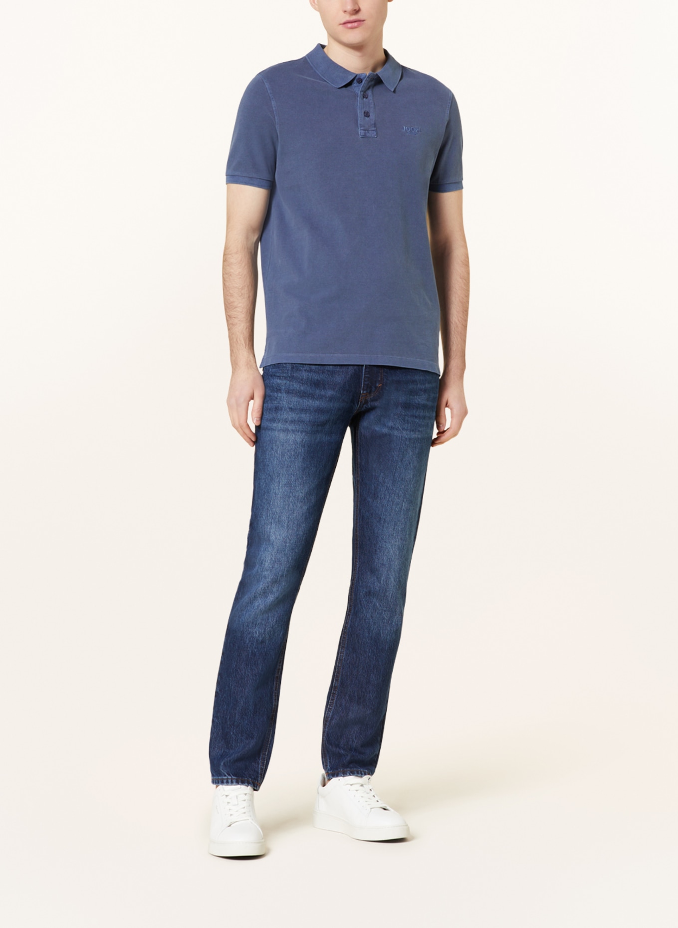 JOOP! JEANS Piqué-Poloshirt AMBROSIO, Farbe: BLAUGRAU (Bild 2)