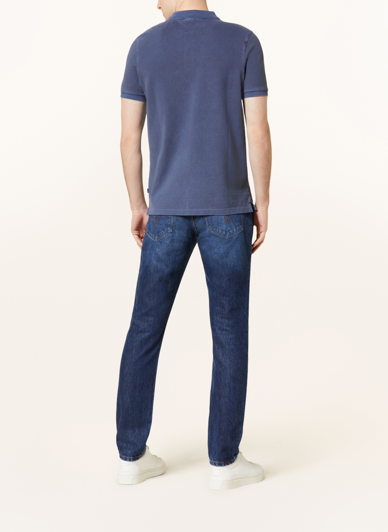 JOOP! JEANS Piqué-Poloshirt AMBROSIO, Farbe: BLAUGRAU (Bild 3)