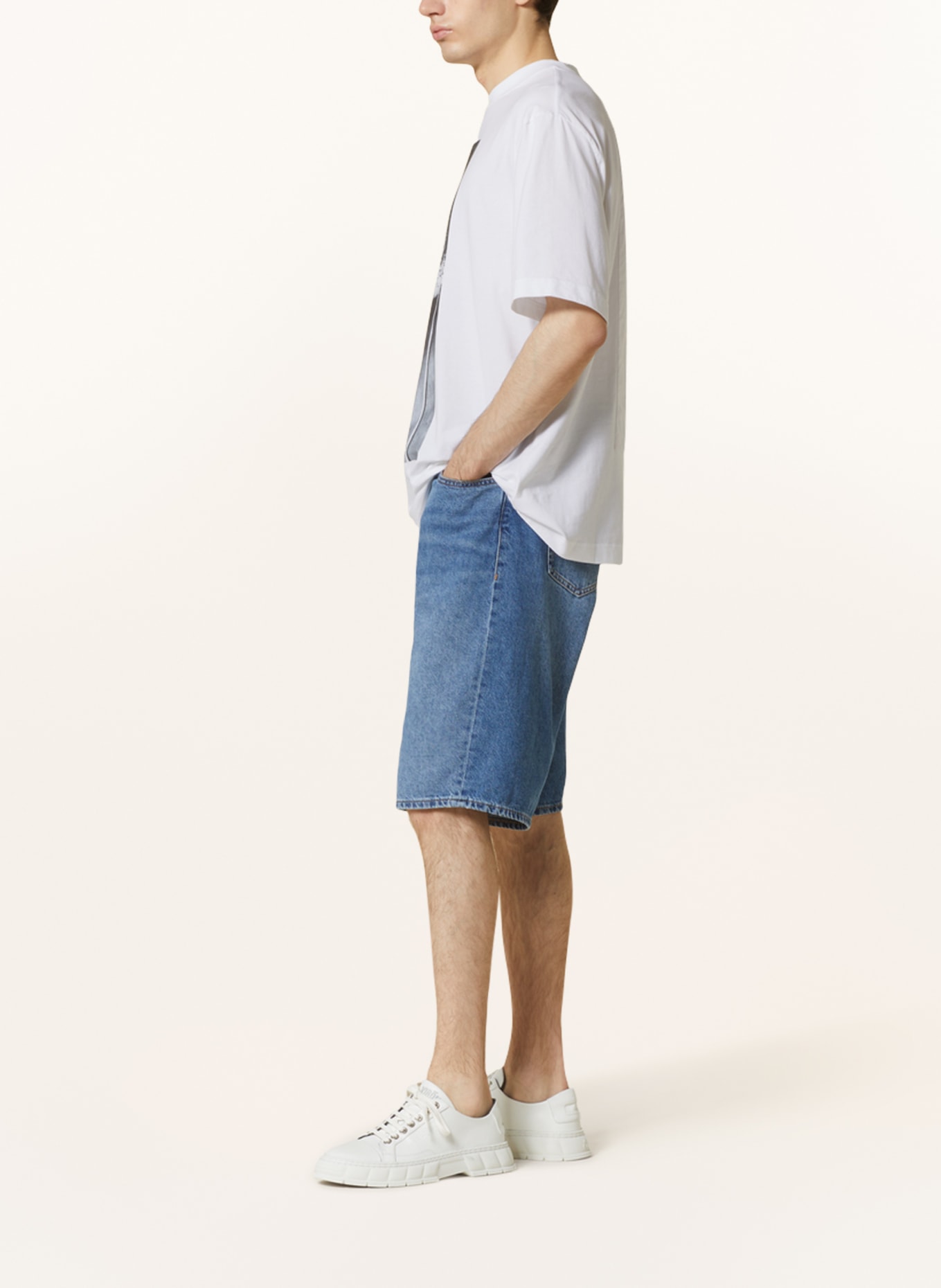 Slim Denim Shorts Calvin Klein®