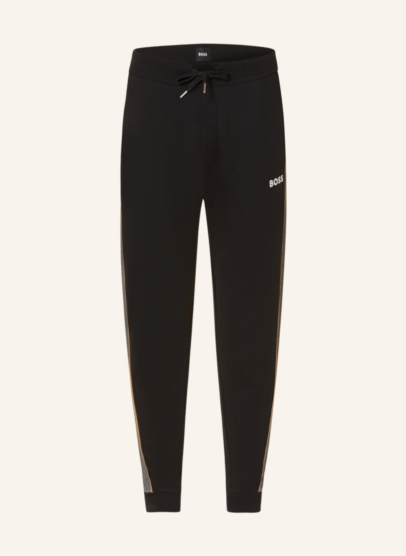 BOSS Lounge pants in black dark gray
