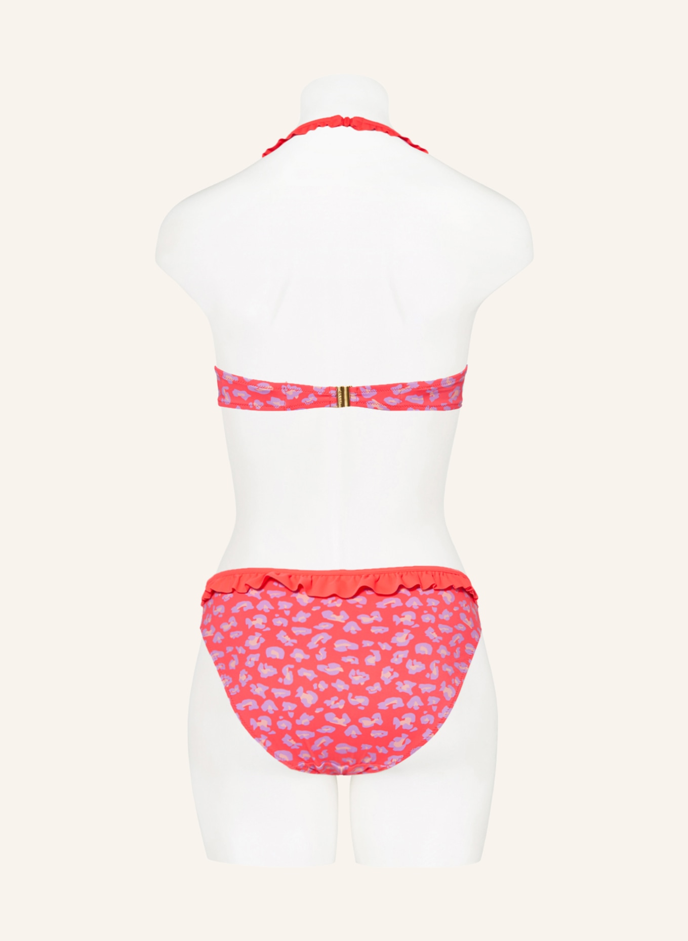 MARIE JO Push-up bikini top LA GOMERA, Color: NEON PINK/ LIGHT PURPLE (Image 6)