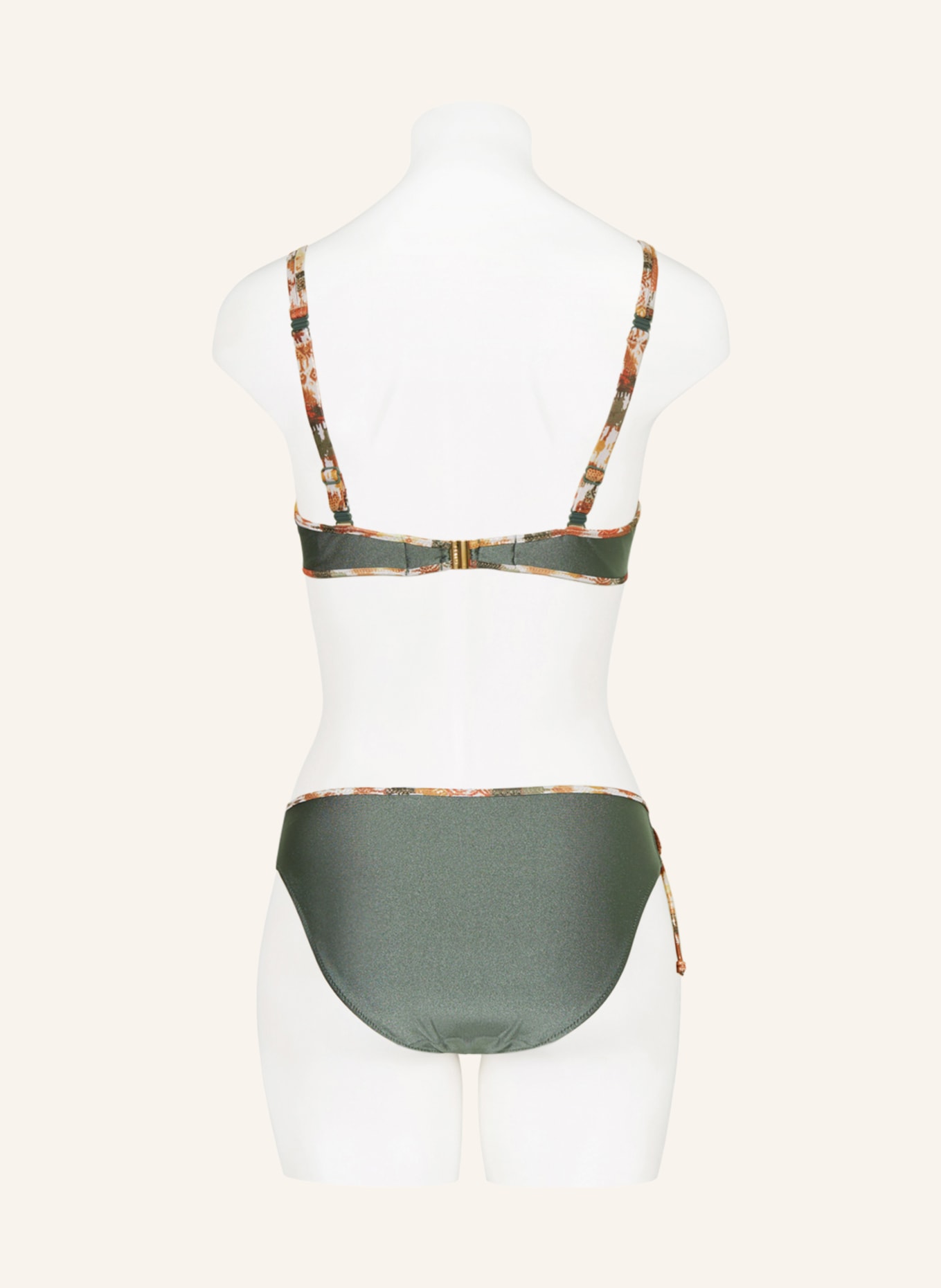 MARIE JO Basic-Bikini-Hose CRETE, Farbe: OLIV (Bild 3)