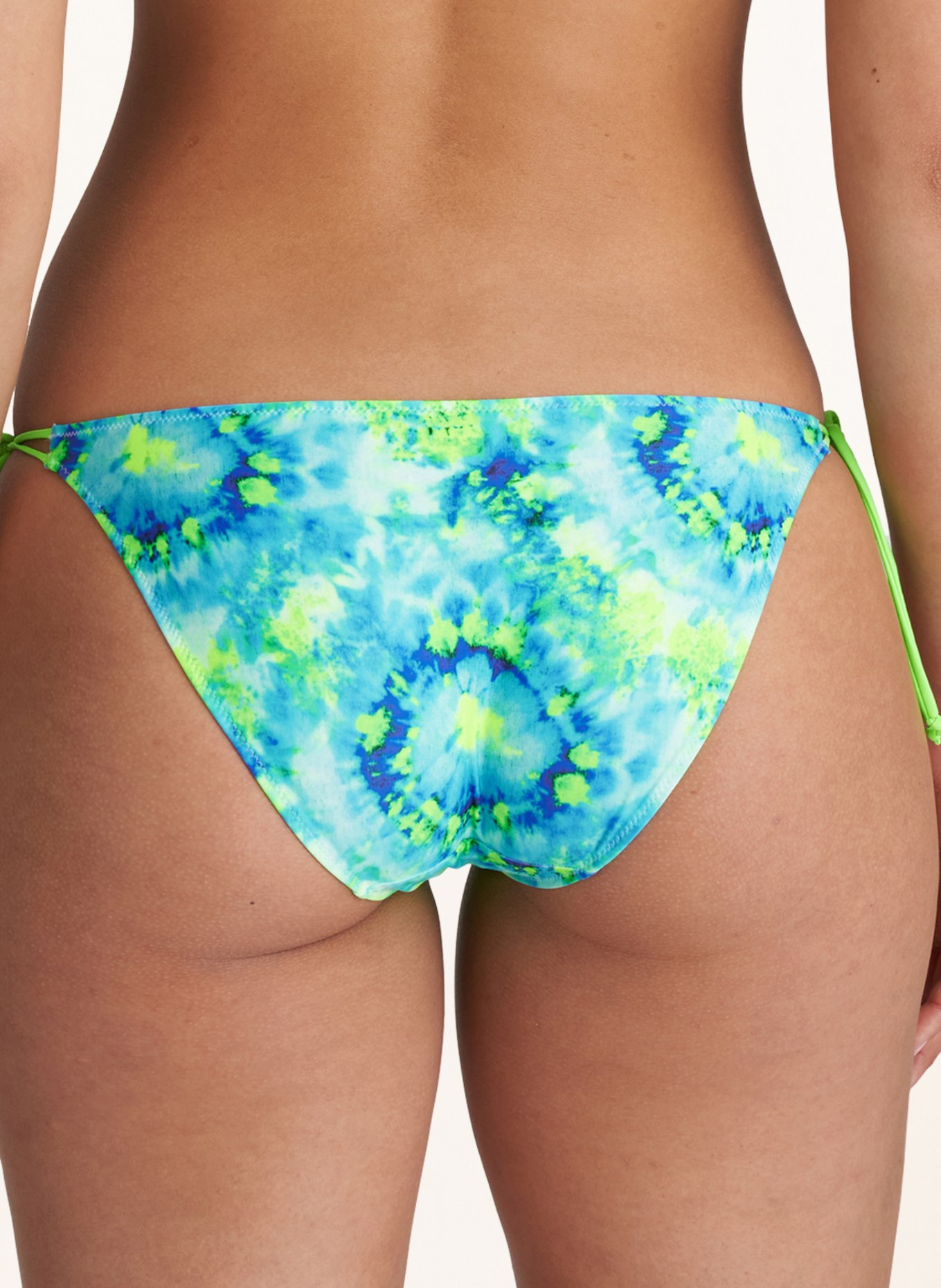 MARIE JO Triangle bikini bottoms SARDEGNA, Color: NEON BLUE/ NEON YELLOW (Image 3)