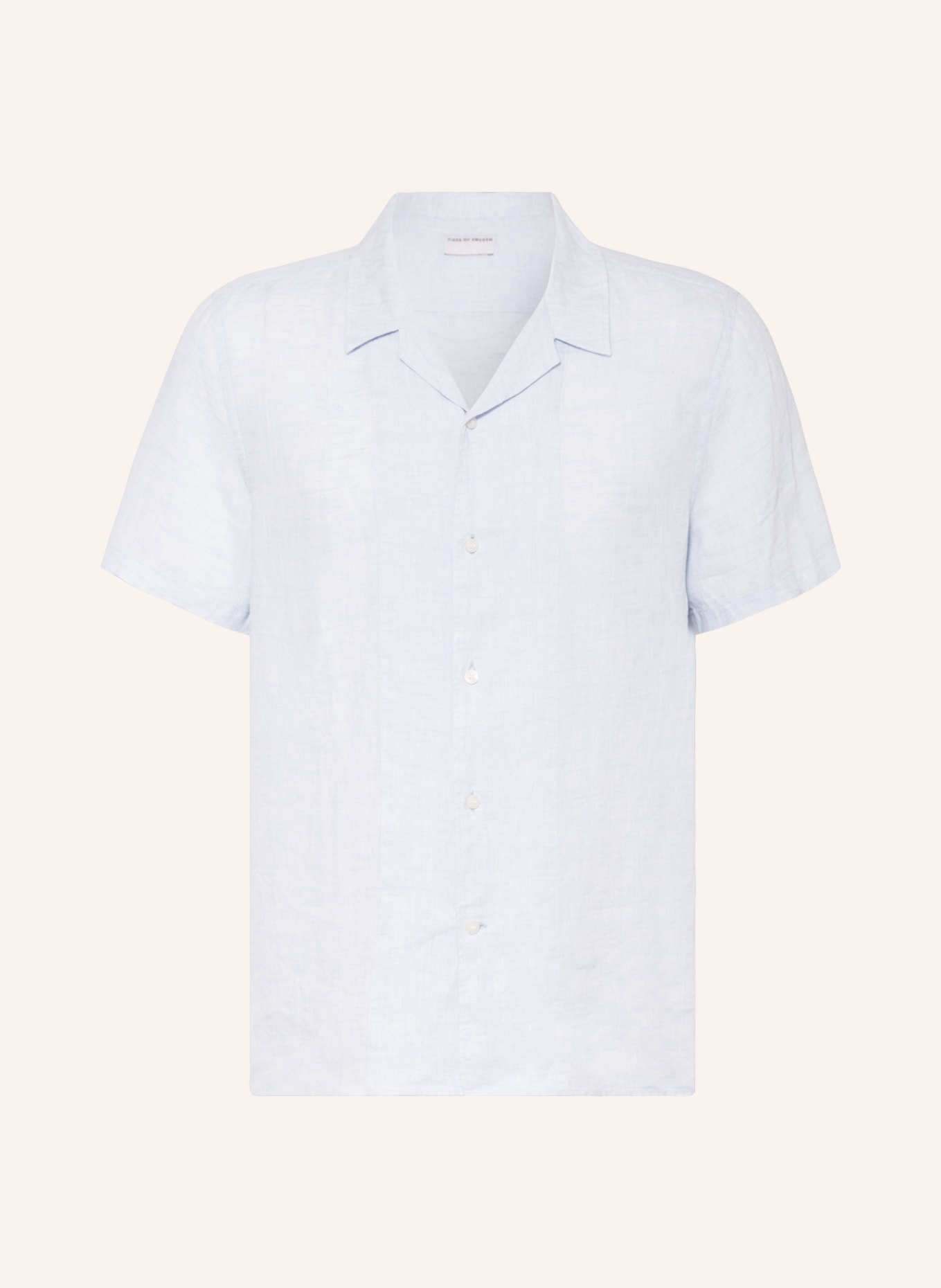 TIGER OF SWEDEN Resort shirt RICCERDO comfort fit, Color: LIGHT BLUE (Image 1)