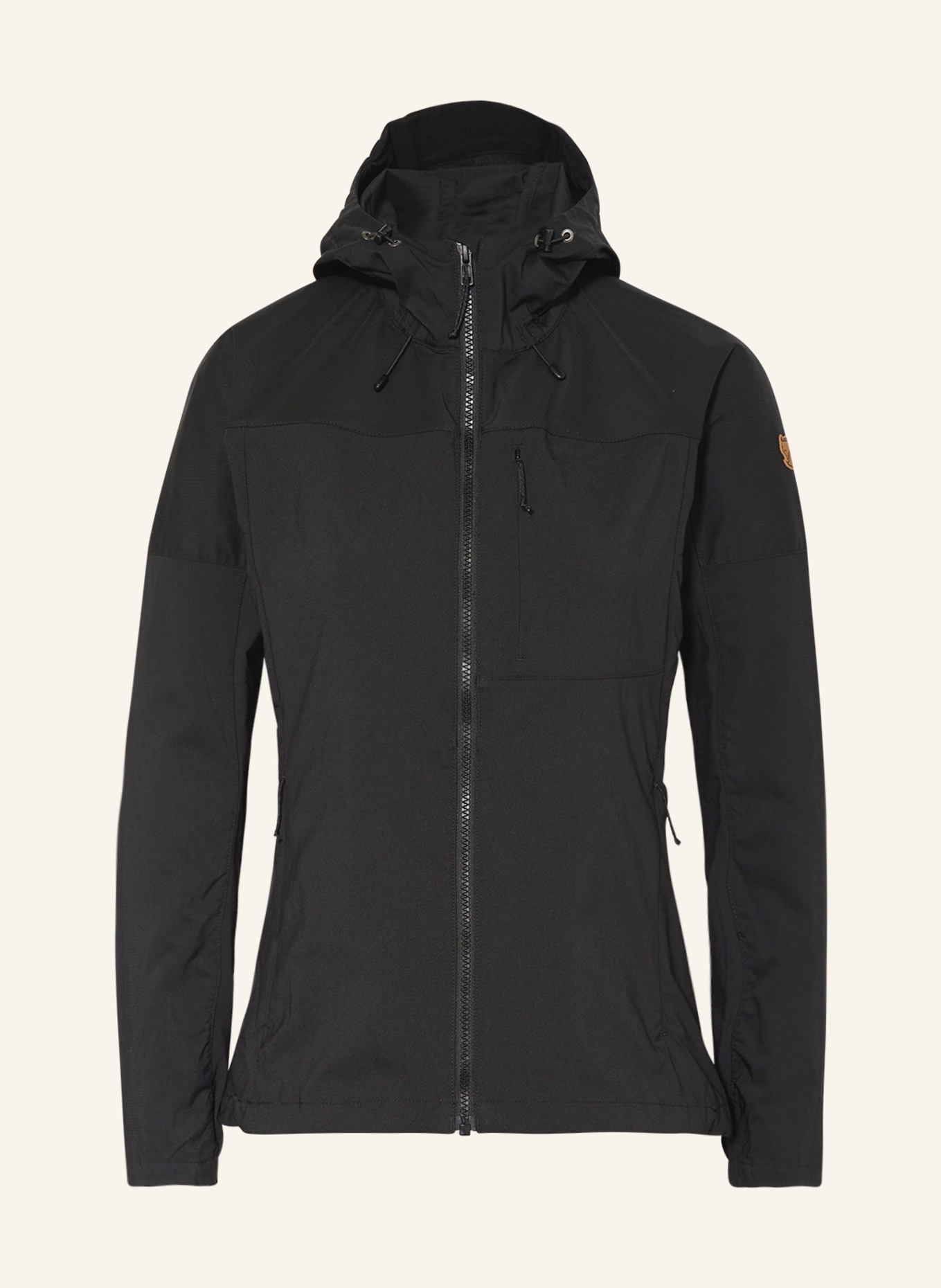 FJÄLLRÄVEN Outdoor jacket ABISKO, Color: BLACK (Image 1)