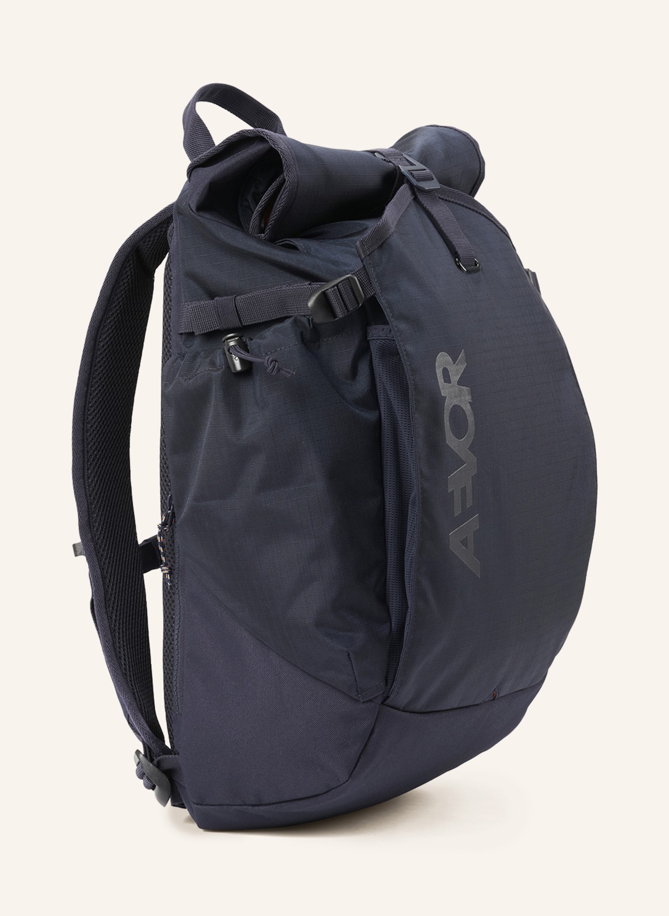 AEVOR Backpack ROLL PACK 20 l with laptop compartment, Color: DARK BLUE (Image 4)