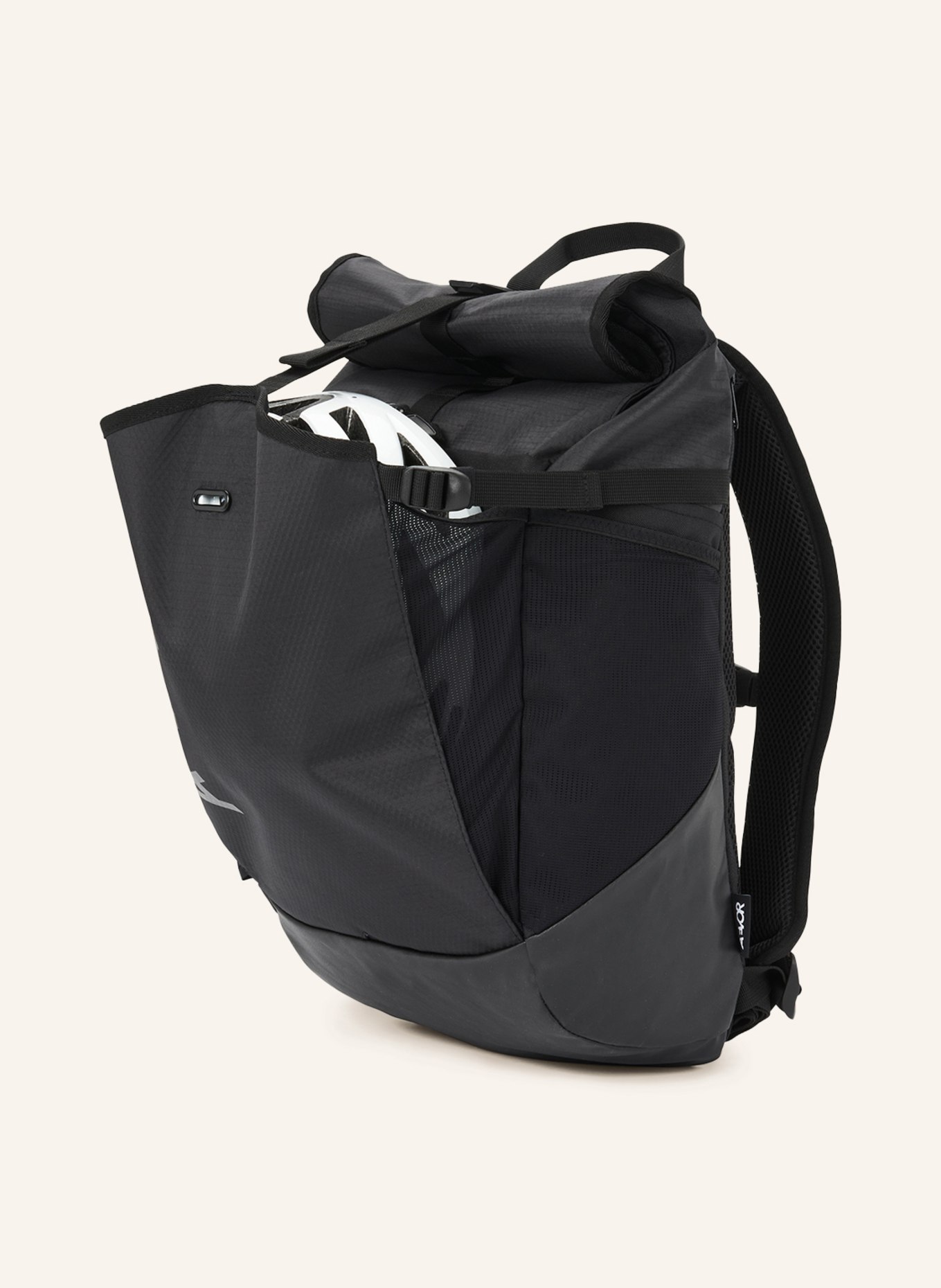 AEVOR Plecak ROLL PACK 20 l z kieszenią na laptop, Kolor: CZARNY (Obrazek 6)