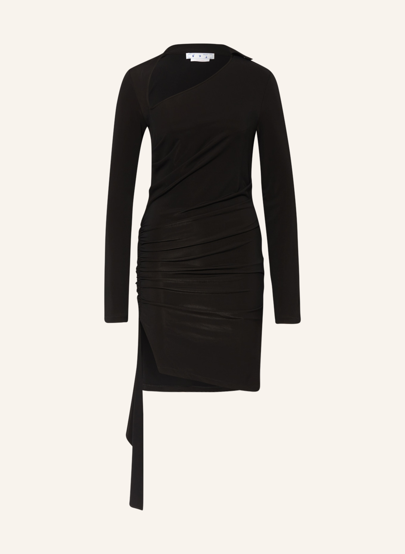 Off-White Dress, Color: BLACK (Image 1)