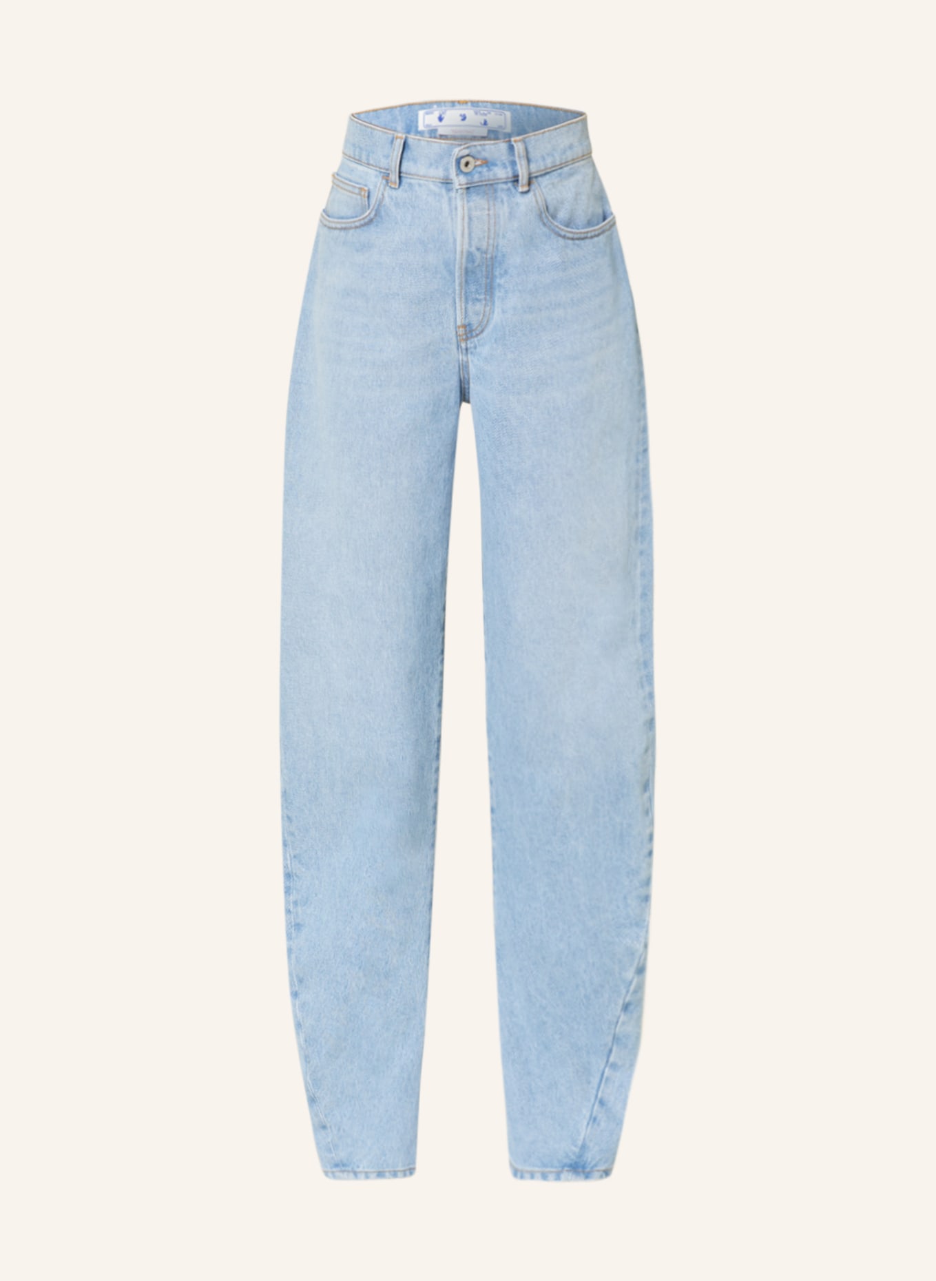Off-White Straight jeans, Color: 4000 LIGHT BLUE (Image 1)