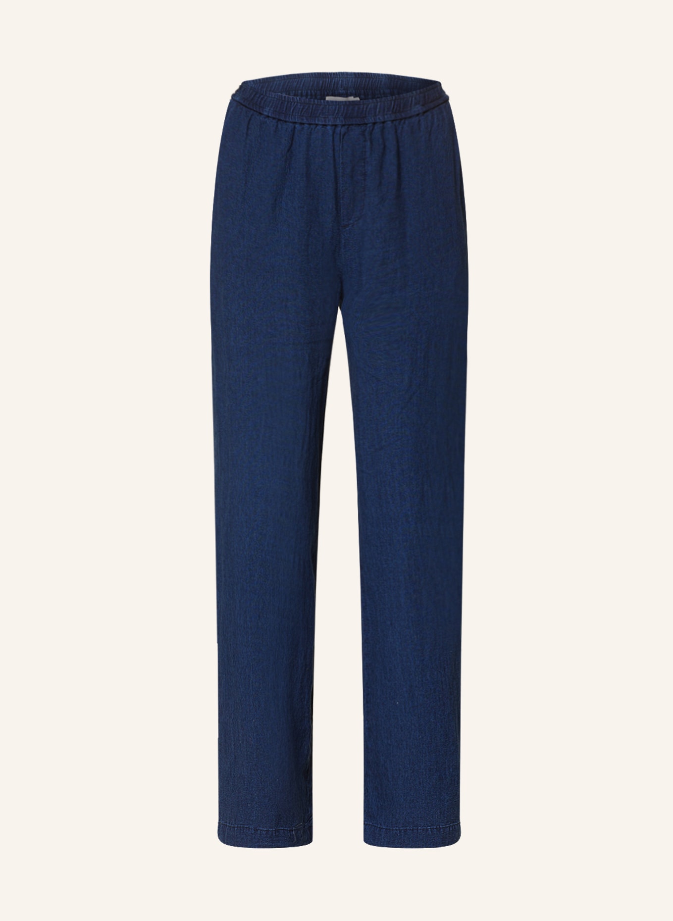 CLOSED Wide leg trousers WINONA in denim look, Color: DARK BLUE (Image 1)