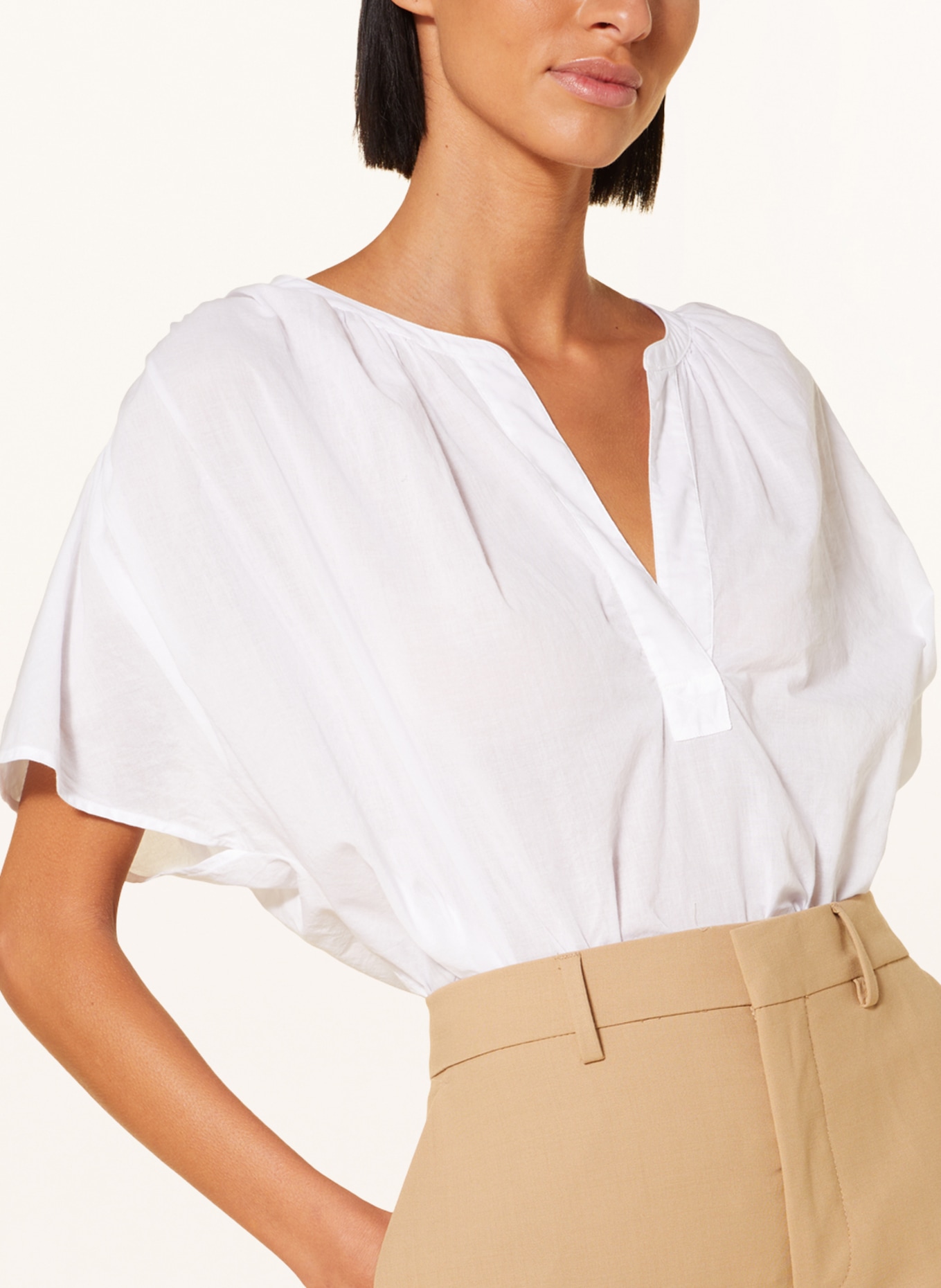 BOSS Shirt blouse BEFFANIA , Color: WHITE (Image 4)