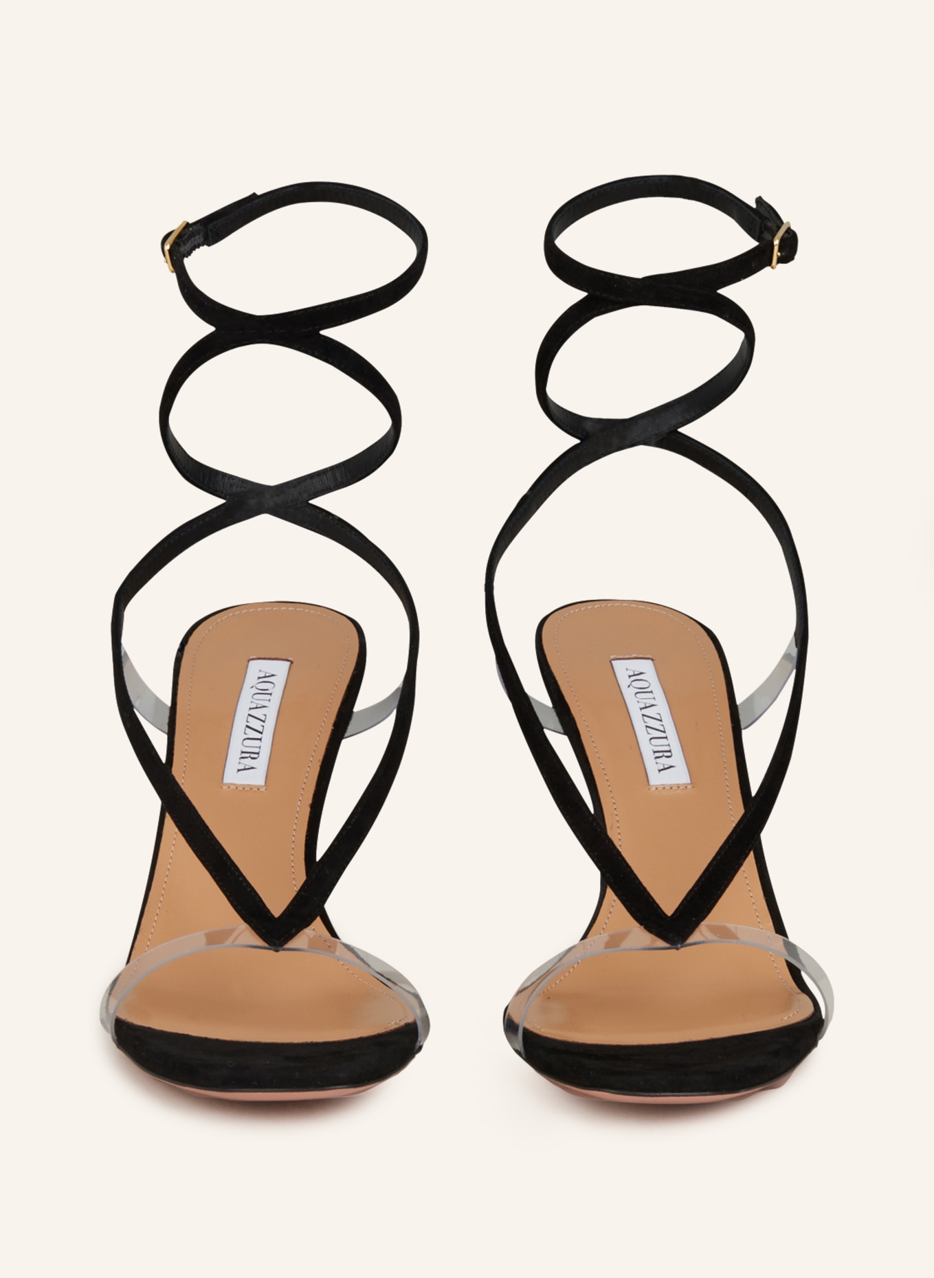 AQUAZZURA Sandaletten ILLUSIONS, Farbe: SCHWARZ (Bild 3)