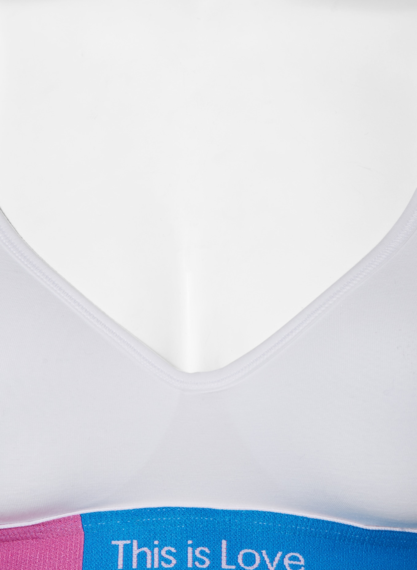 Calvin Klein Bustier PRIDE, Farbe: WEISS/ BLAU/ ROSA (Bild 4)