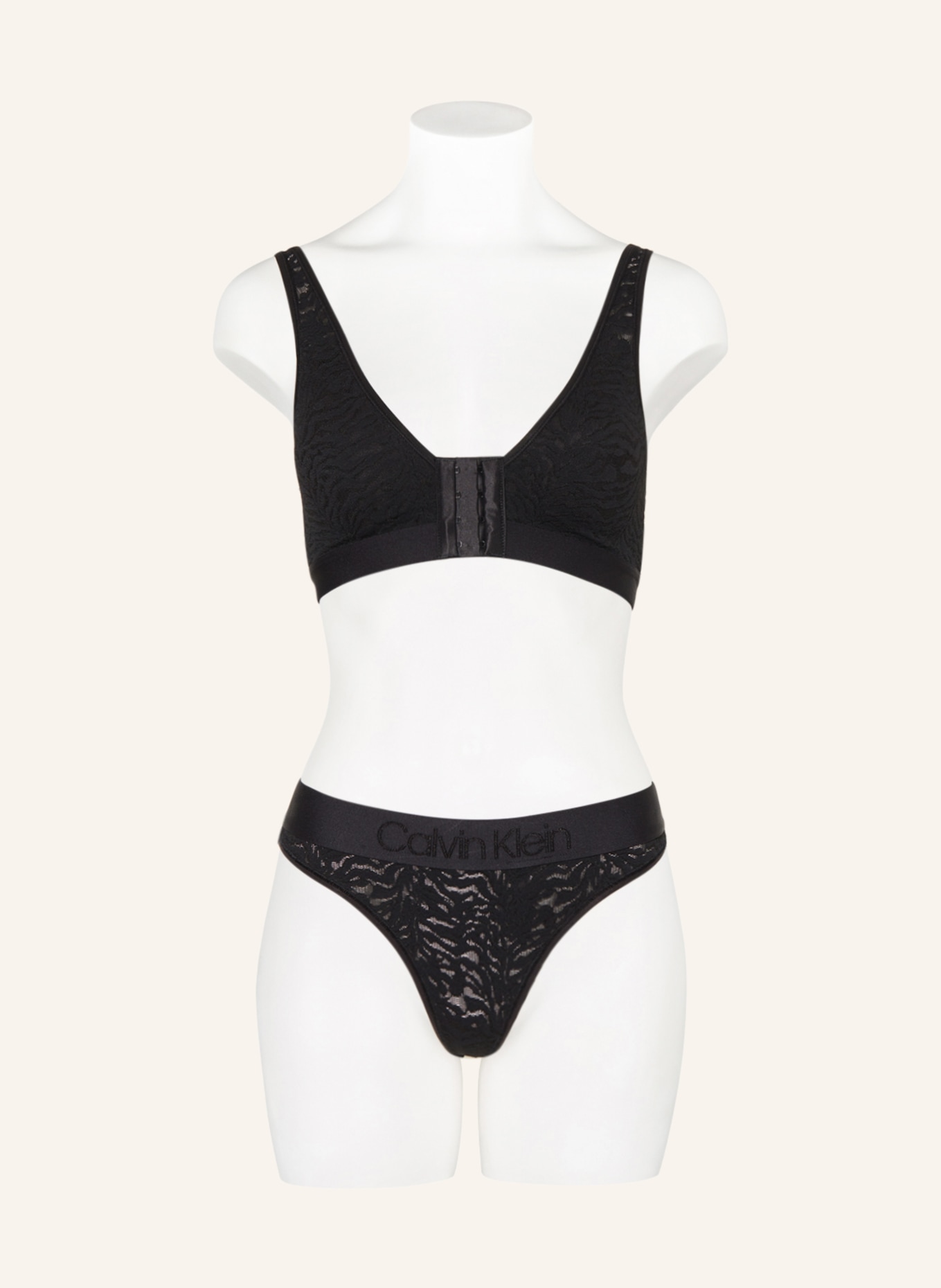 Calvin Klein String INTRINSIC: SCHWARZ