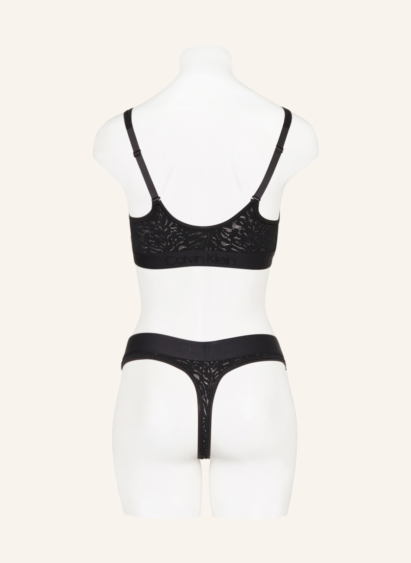 Calvin Klein String INTRINSIC: SCHWARZ