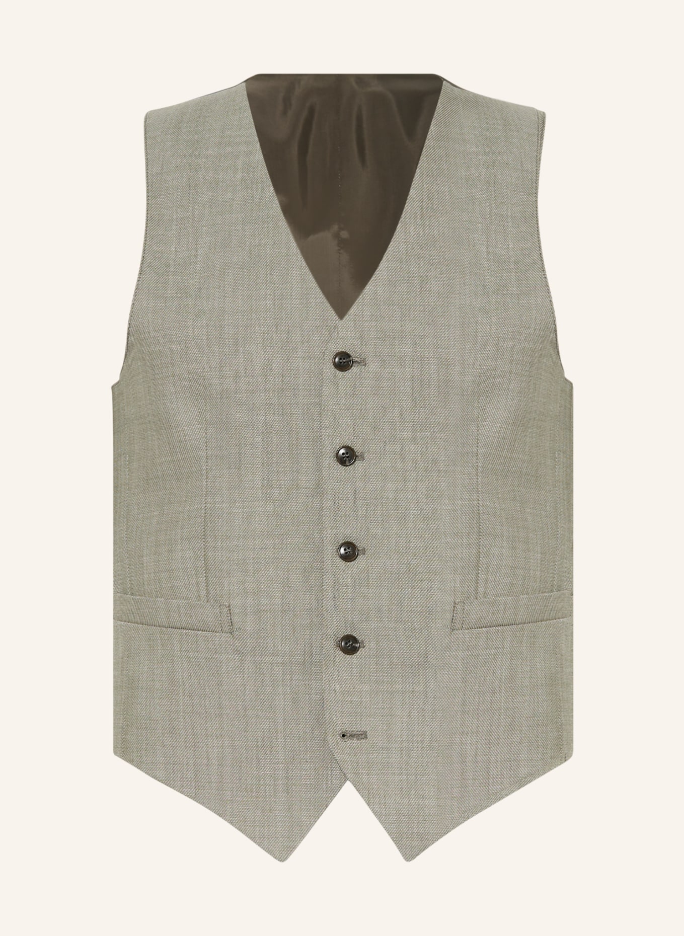 TIGER OF SWEDEN Suit vest WAYDE regular fit, Color: 46B Uniform Green (Image 1)