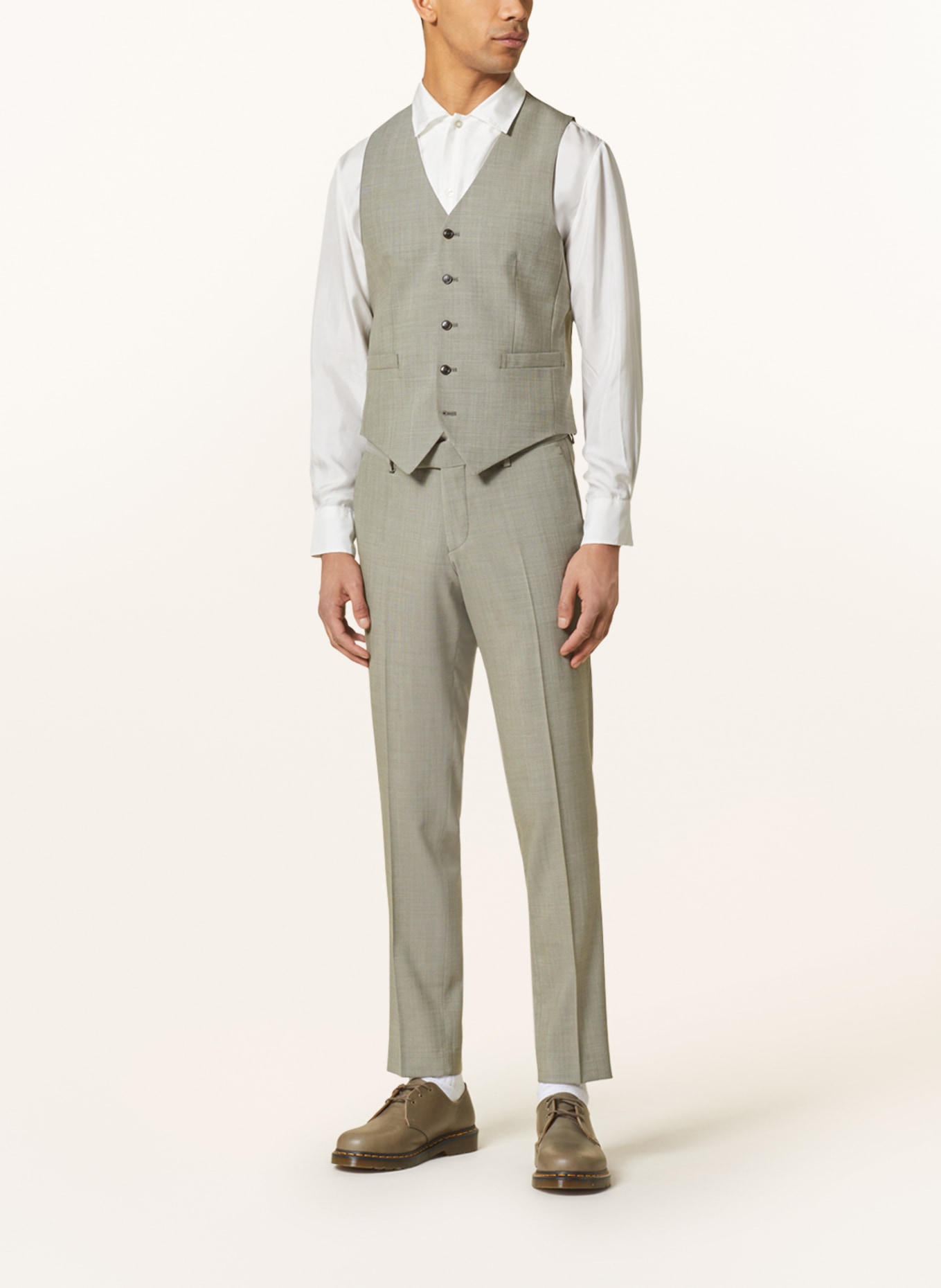 TIGER OF SWEDEN Suit vest WAYDE regular fit, Color: 46B Uniform Green (Image 2)