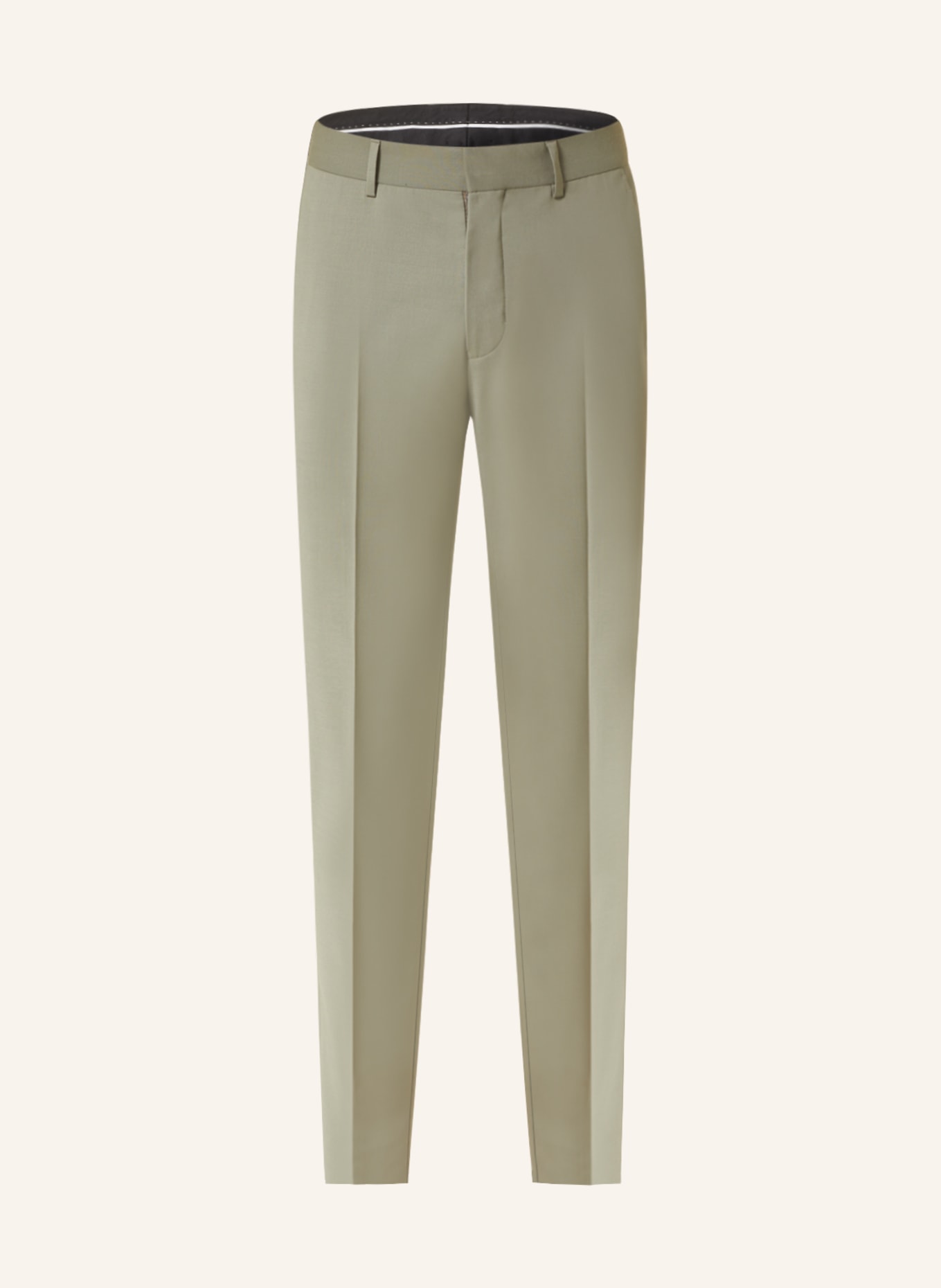 TIGER OF SWEDEN Spodnie garniturowe TENUTAS extra slim fit, Kolor: JASNOZIELONY (Obrazek 1)