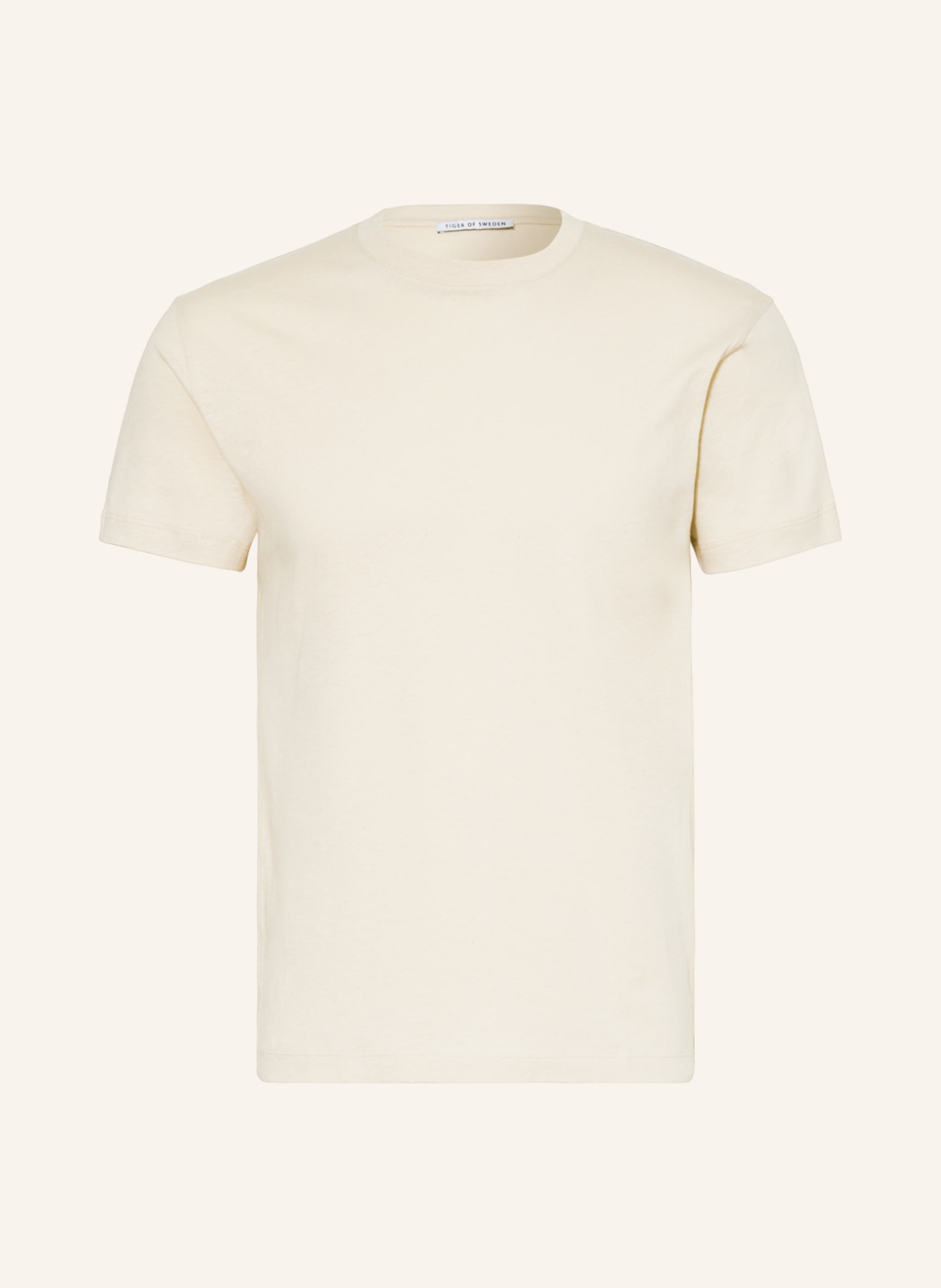 TIGER OF SWEDEN T-shirt DILLAN, Kolor: BEŻOWY (Obrazek 1)