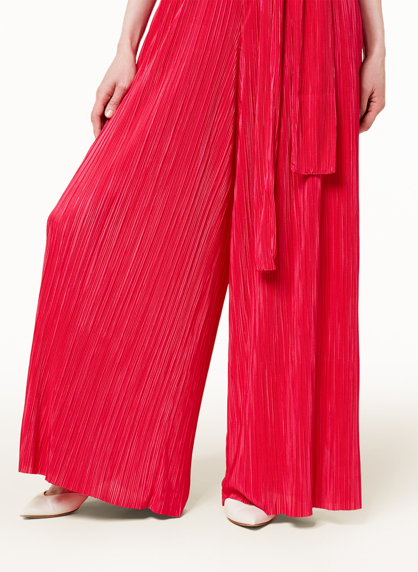 MAX & Co. Kombinezon TERZINA z plisami: CZERWONY