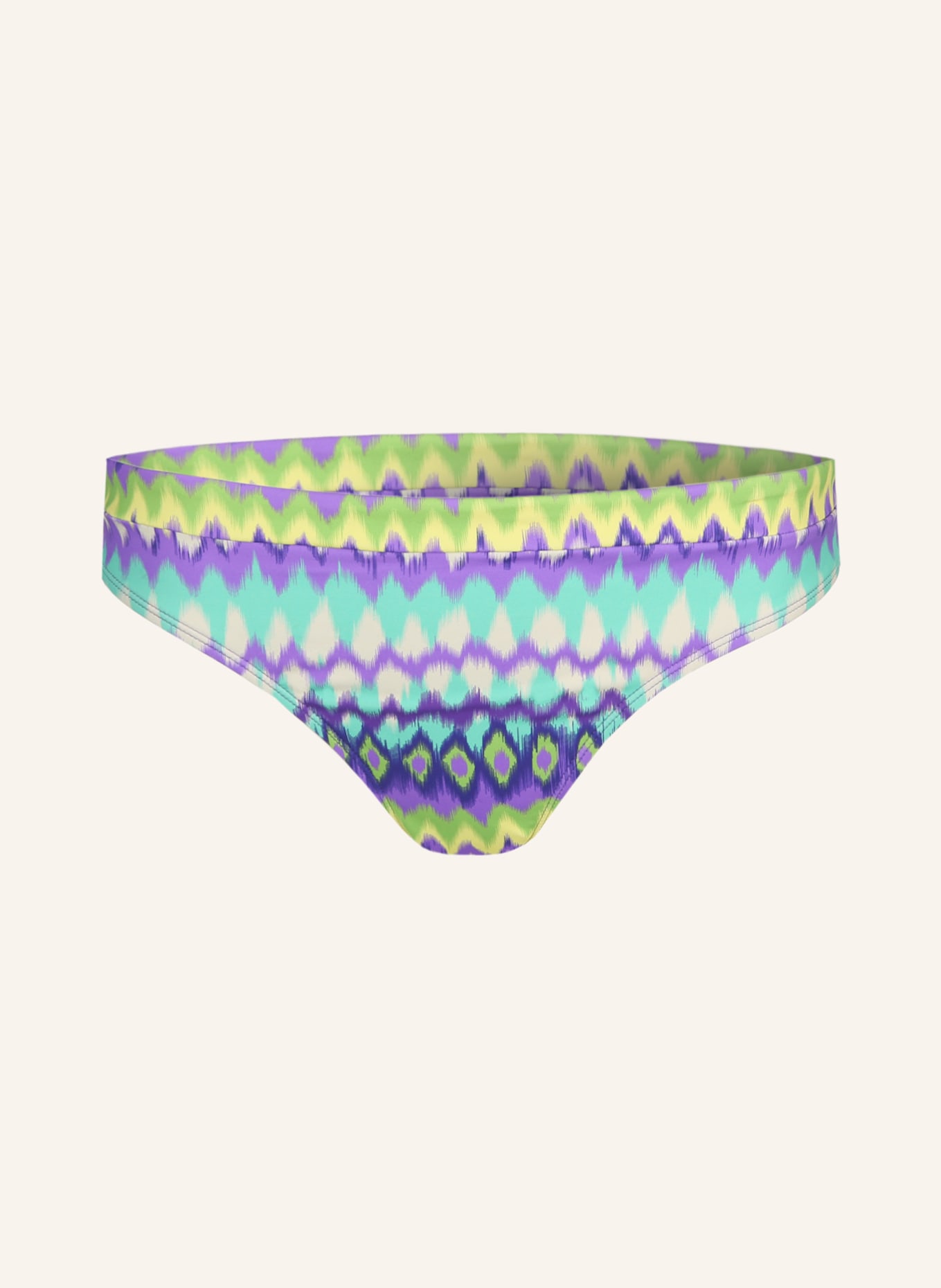 PrimaDonna Basic bikini bottoms HOLIDAY, Color: PURPLE/ LIGHT GREEN (Image 1)